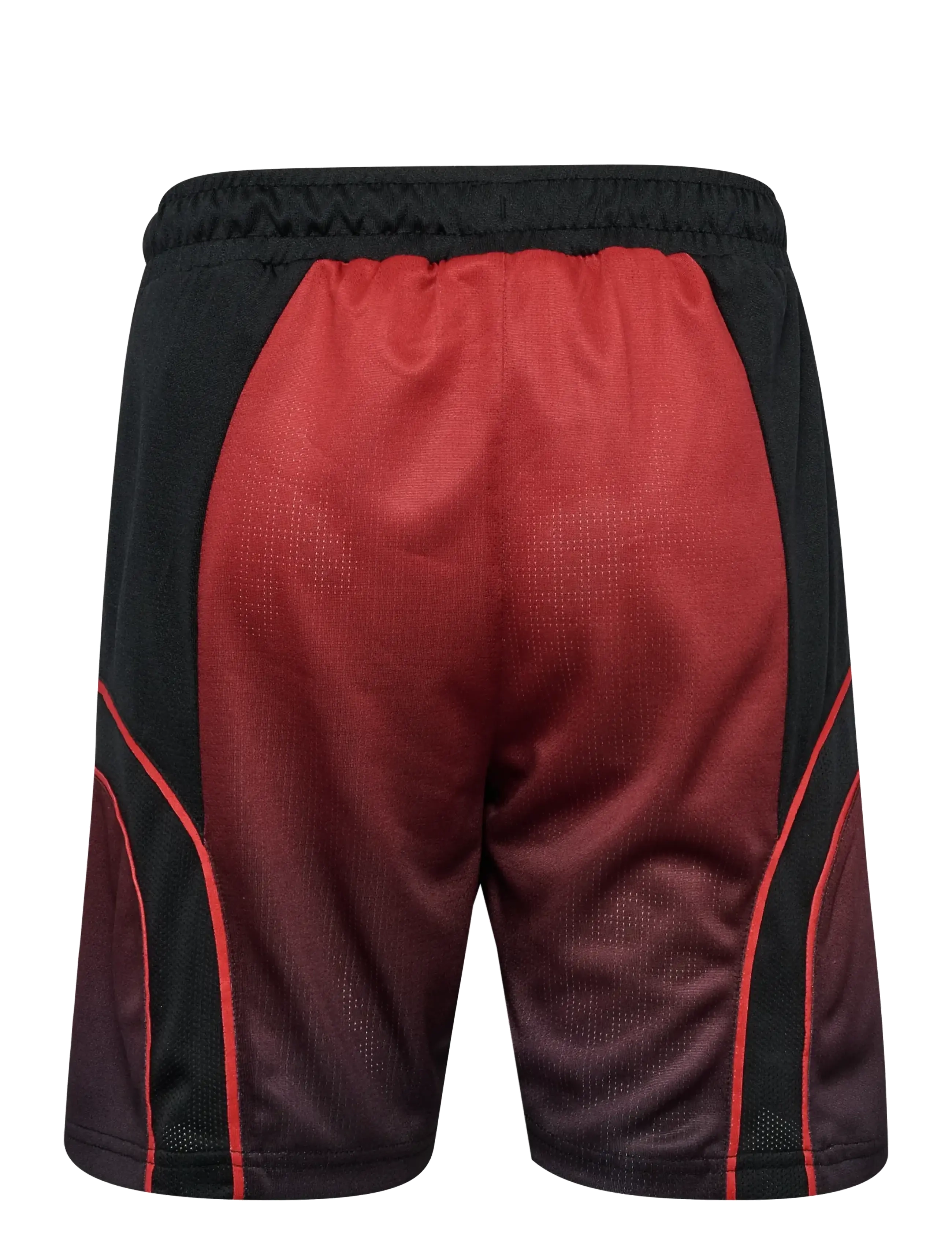 Hummel - DBU-ALIS 26 SHORTS KIDS - sport-shorts - black/red - 1