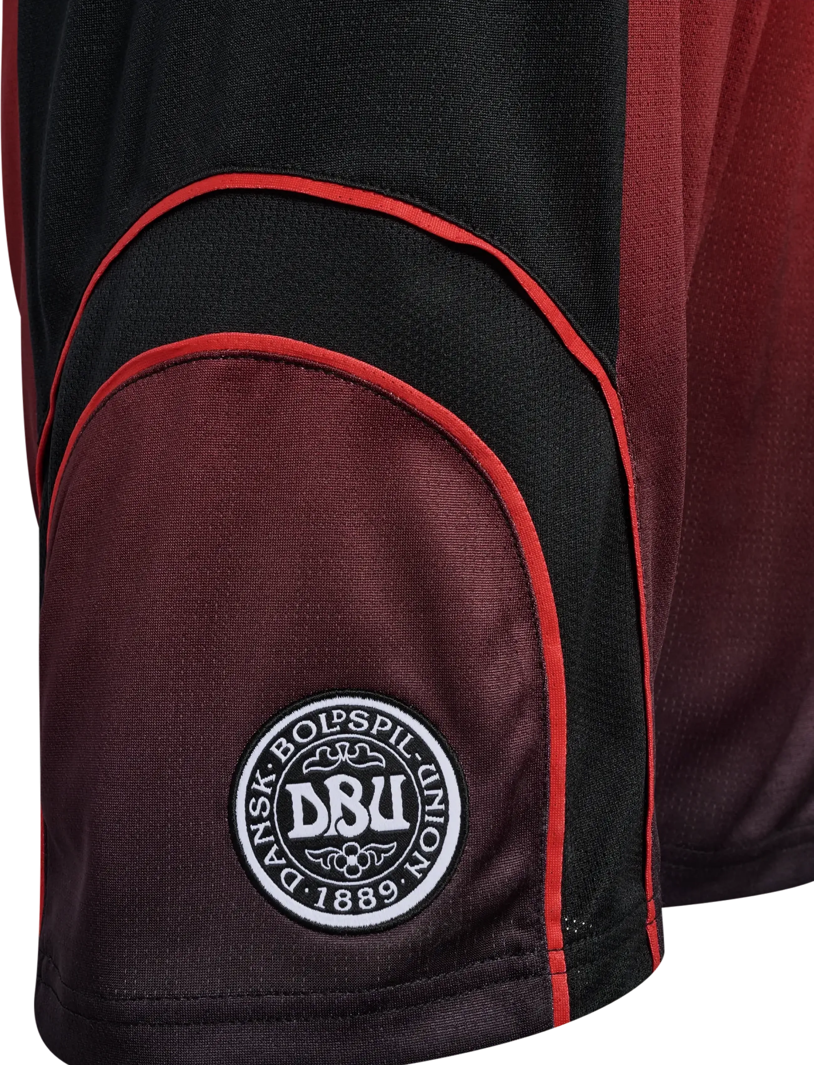 Hummel - DBU-ALIS 26 SHORTS KIDS - sport-shorts - black/red - 3