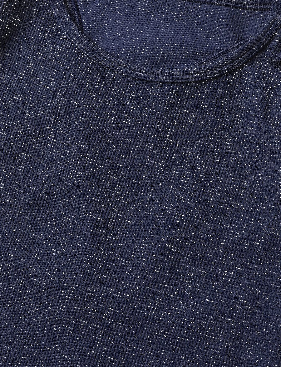 Hummel - hmlJR SEAMLESS GLITTER TANK TOP - sportoberteile - dress blues - 2
