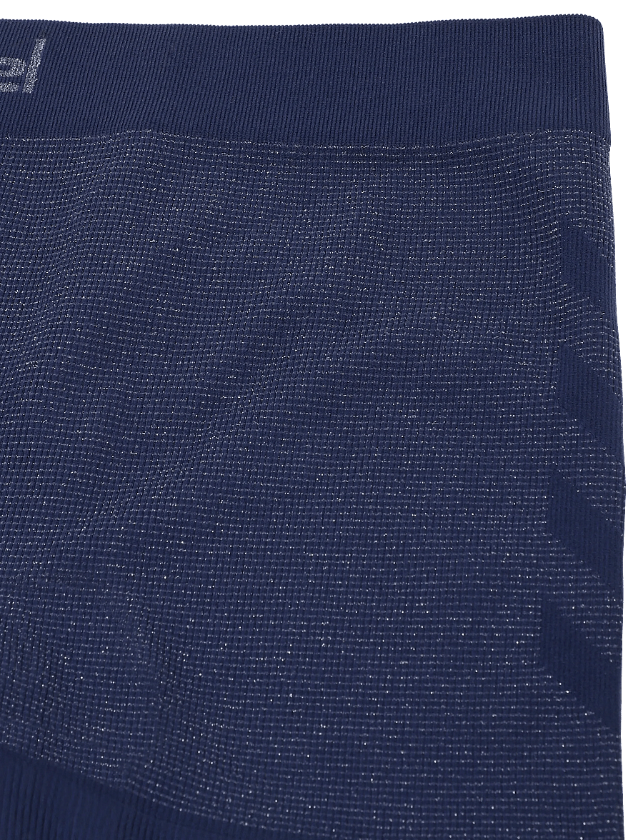 Hummel - hmlJR SEAMLESS GLITTER SHORT TIGHTS - cycling shorts - dress blues - 2