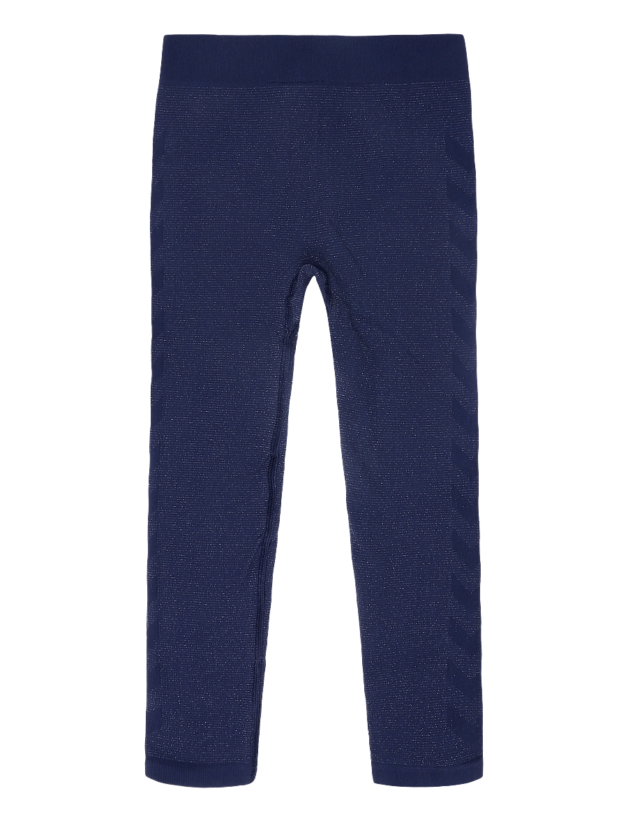 Hummel - hmlJR SEAMLESS GLITTER TIGHTS - tights - dress blues - 1