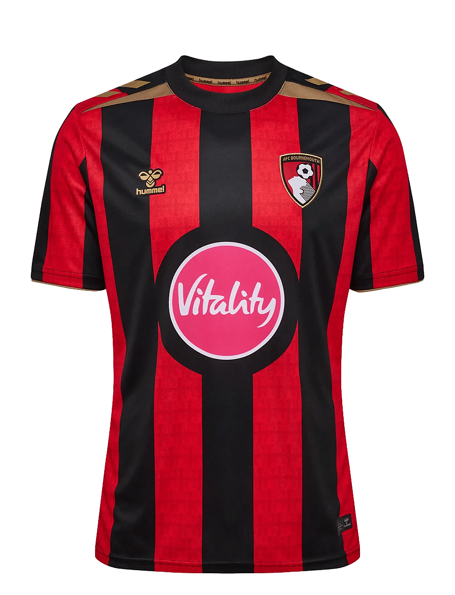 Hummel - AFC Bournemouth 26/27 HOME JERSEY S/S - fodboldtrøjer - true red/black - 0