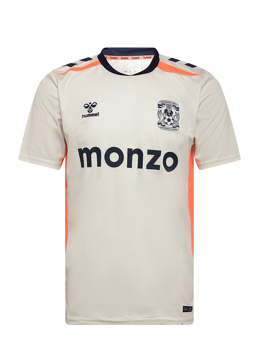 Hummel - Coventry City Football Club 26/27 AWAY JERSEY S/S - fotbollströjor - marshmallow - 0