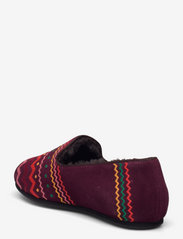 Hums - Hums color zigzag loafer - syntymäpäivälahjat - red - 2