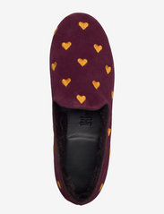 Hums - Hums mustard heart loafer - birthday gifts - red - 3