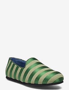 Hums Striped Canvas Slipper, Hums