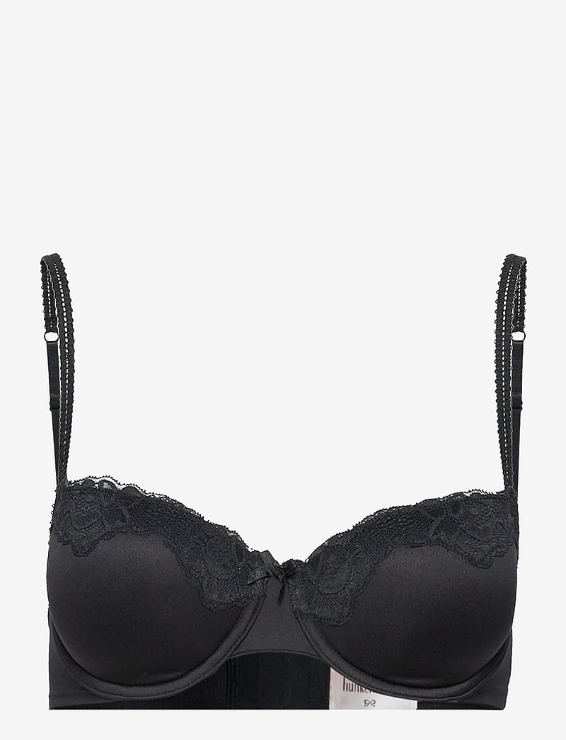 Hunkemöller - Secret Lace Padded Underwired Bra - push-up bh:ar - black - 1