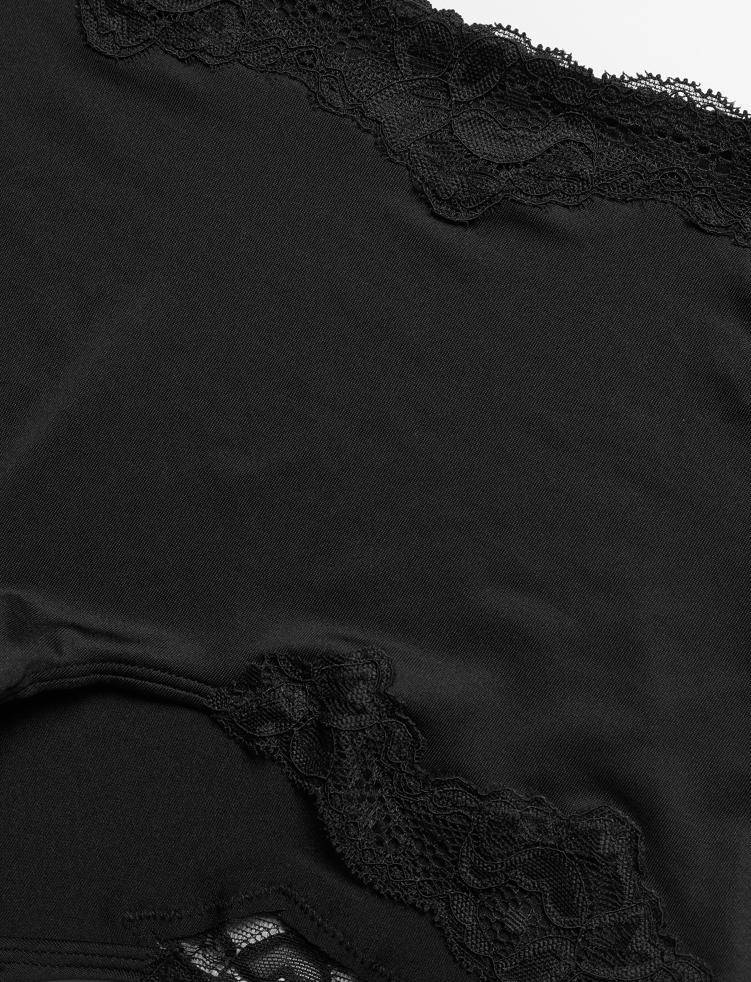 Hunkemöller - Secrets lace mx black - black - 5