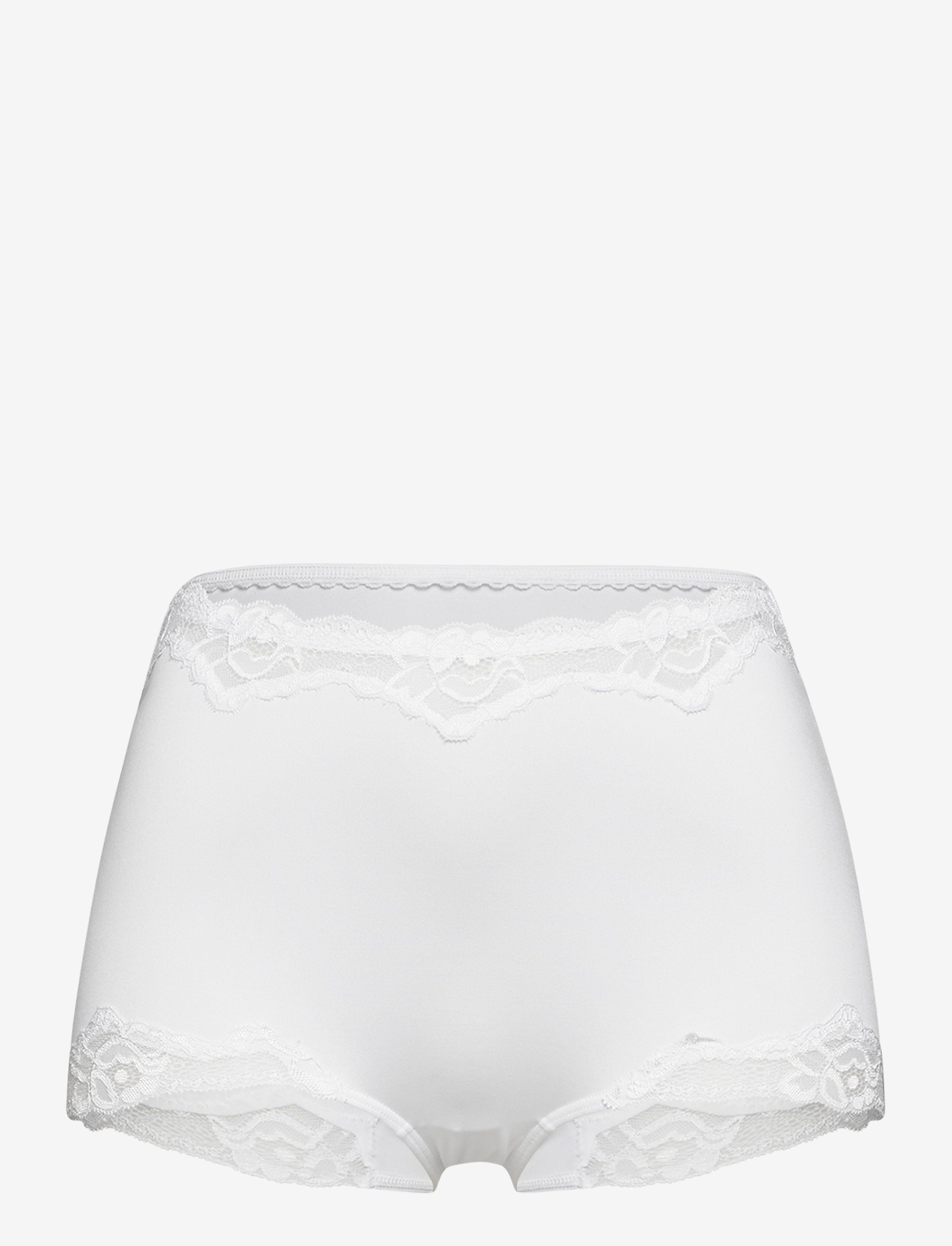 Hunkemöller Secrets lace mx white - Trusser - WHITE / white