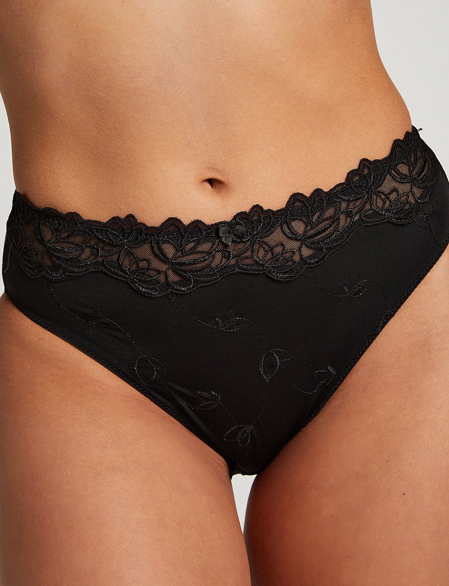 Hunkemöller - Diva i black - midi & maxi trusser - black - 3