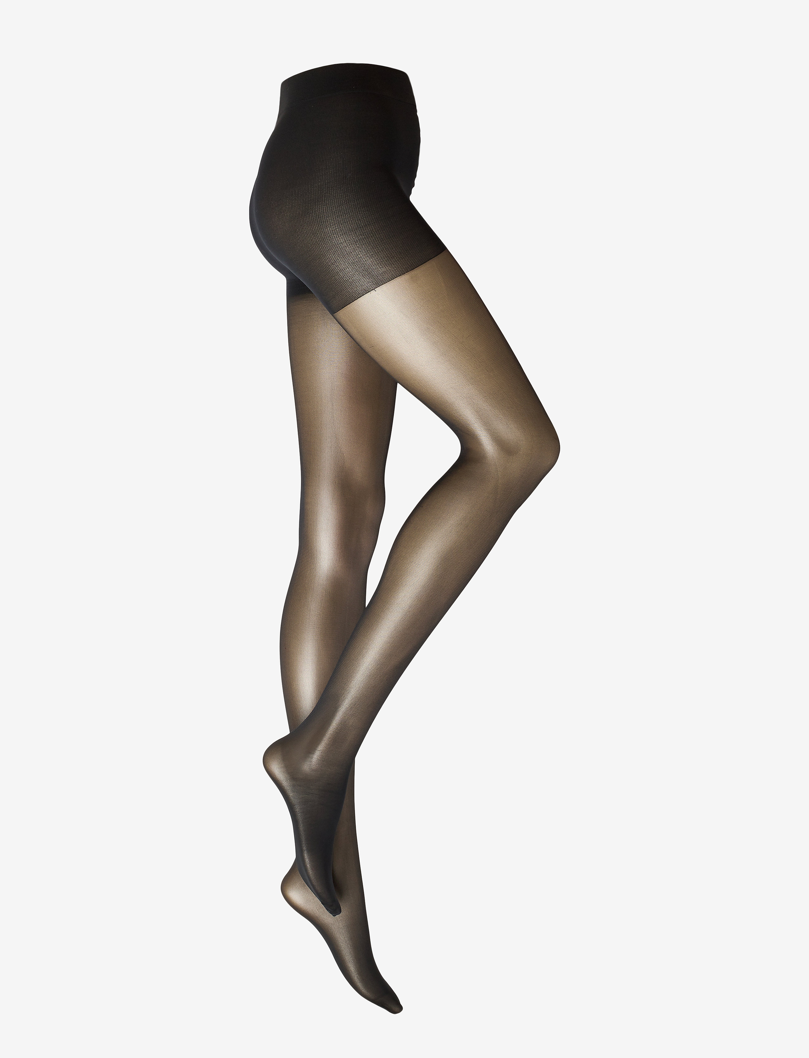 HUNKEMÖLLER Ti 30Den Basic 2P Schwarz - S/M - Damen