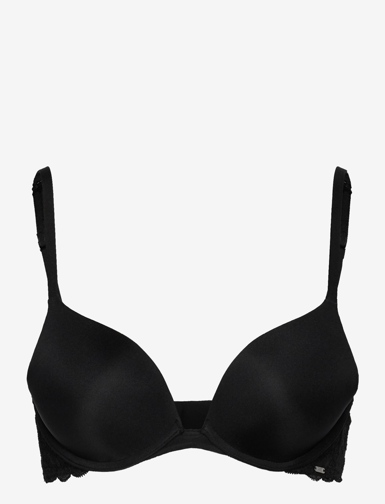 Hunkemöller - Angie Padded Underwired Push-Up Bra - push up -rintaliivit - black - 1