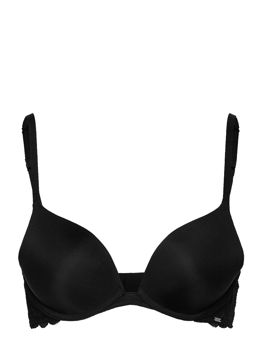 Hunkemöller - Angie Padded Underwired Push-Up Bra - push up bh'er - black - 1