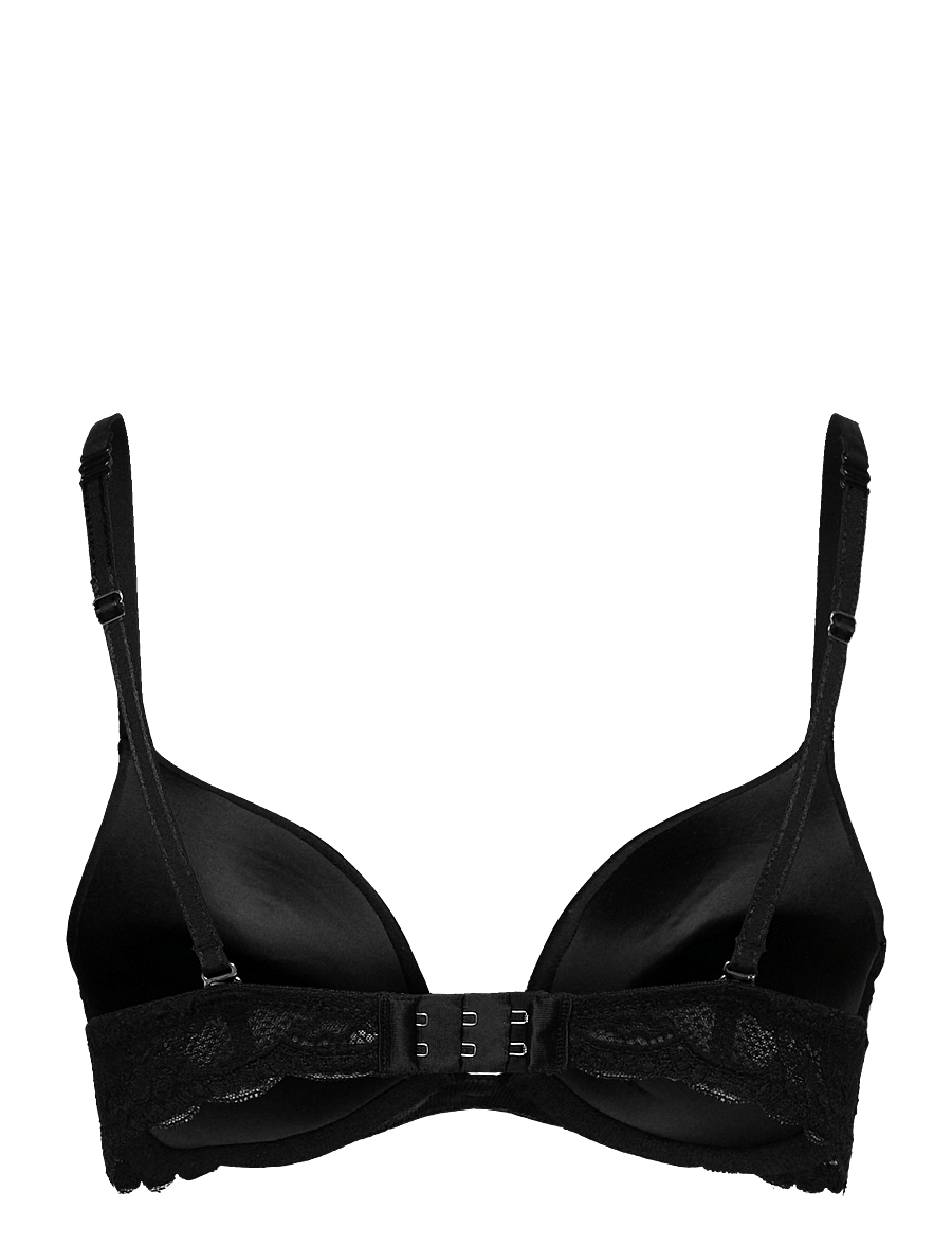 Hunkemöller - Angie Padded Underwired Push-Up Bra - push up bhs - black - 2