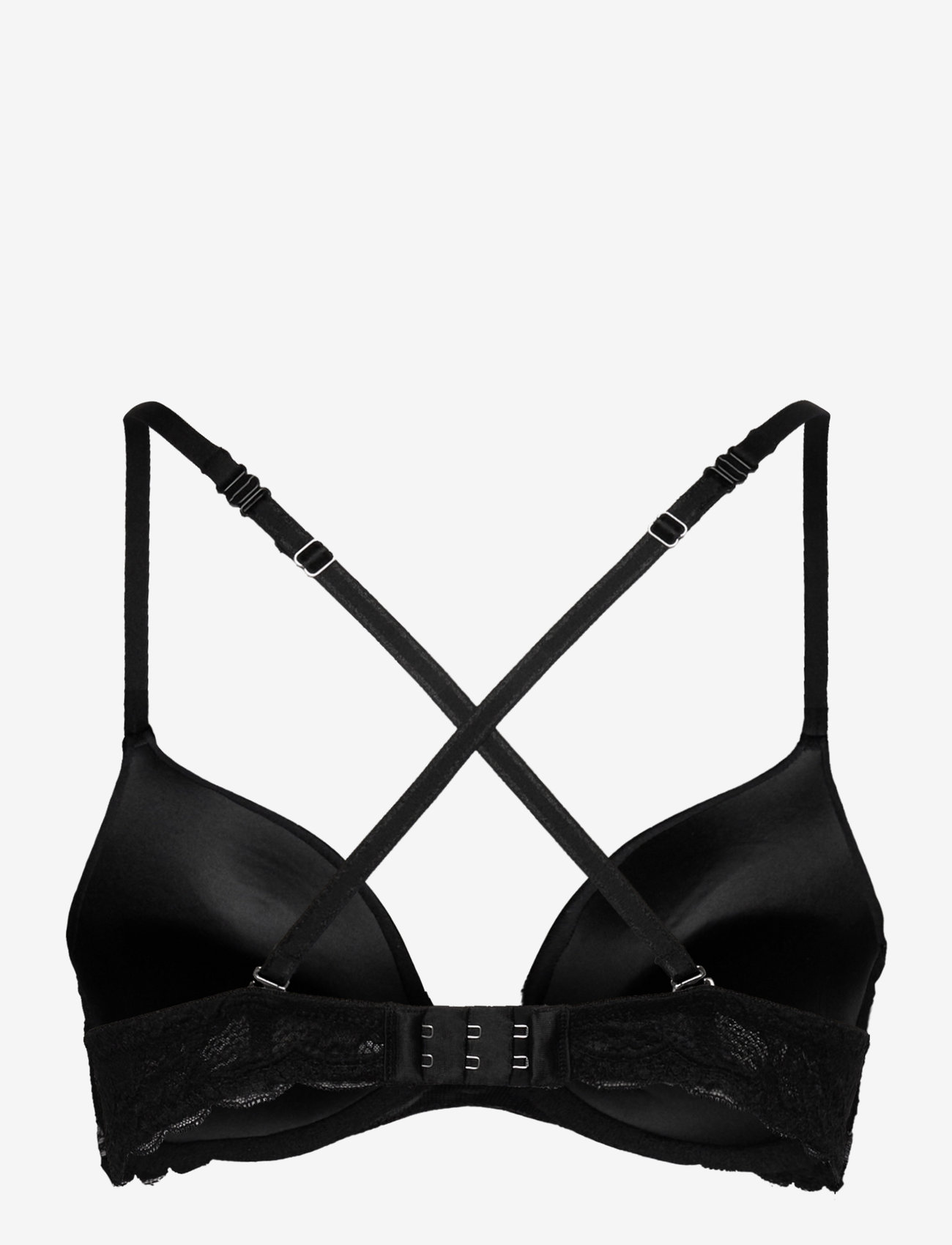 Hunkemöller - Angie Padded Underwired Push-Up Bra - push up -rintaliivit - black - 3