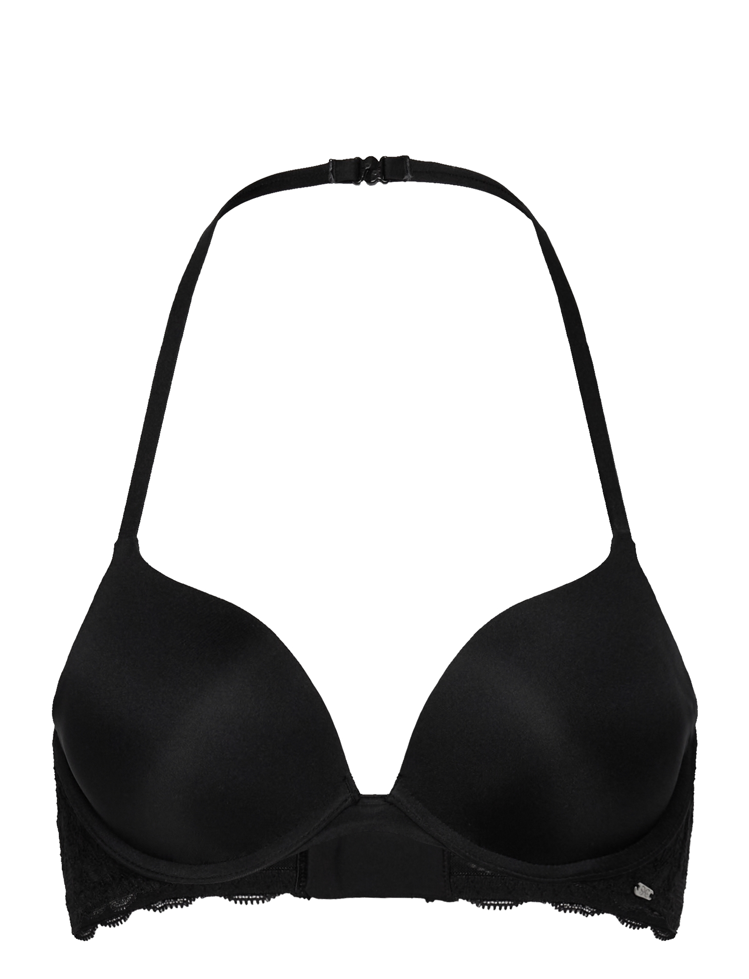 Hunkemöller - Angie Padded Underwired Push-Up Bra - push up bh'er - black - 4