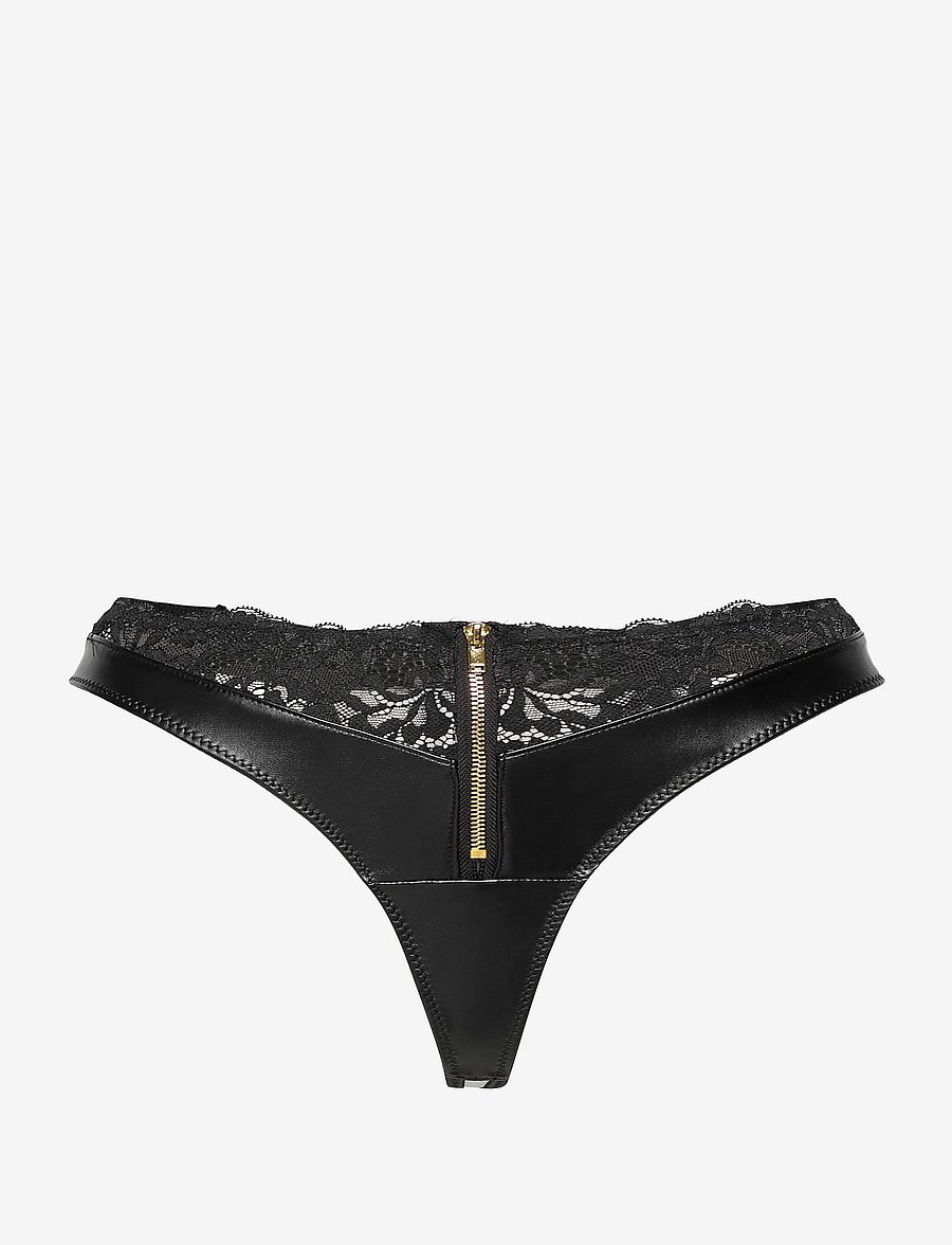 Hunkemöller - Talia string r - stringtrosor - black - 1