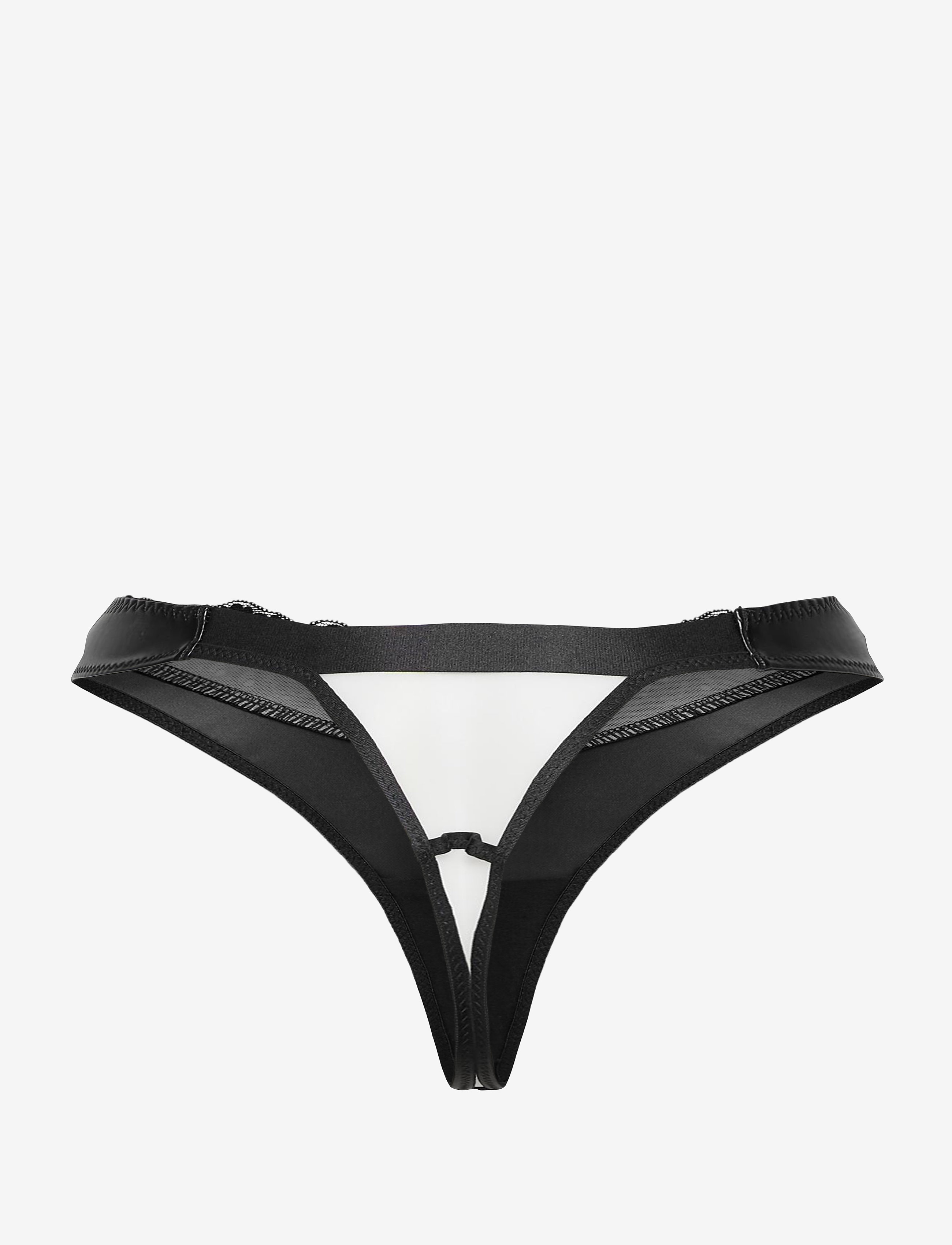 Hunkemöller - Talia string r - alhaisimmat hinnat - black - 2