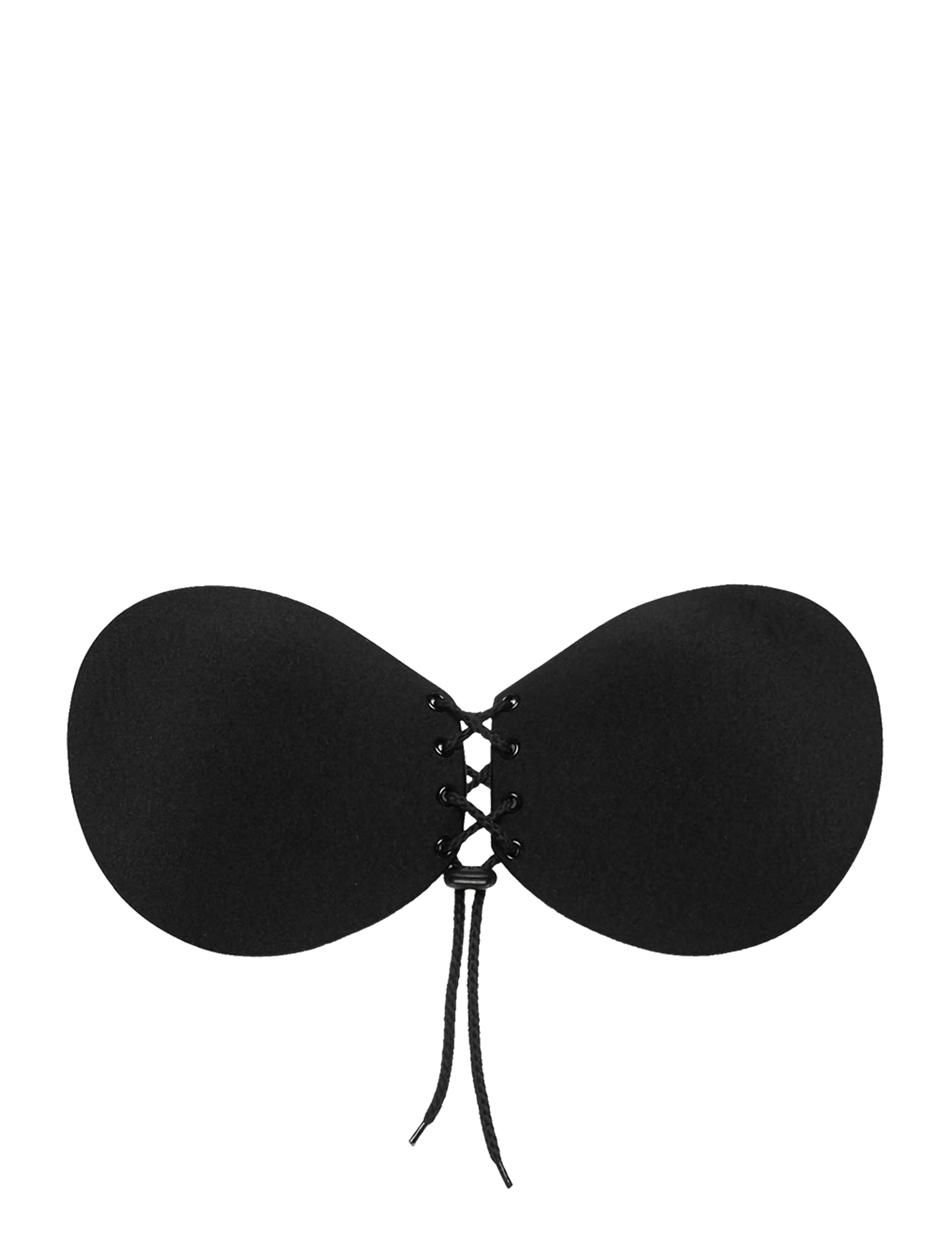 Hunkemöller PU Stick on bra - Push up BH - BLACK / black