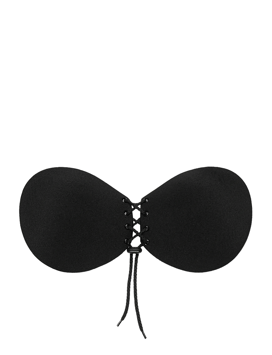 Hunkemöller - PU Stick on bra - laveste priser - black - 0