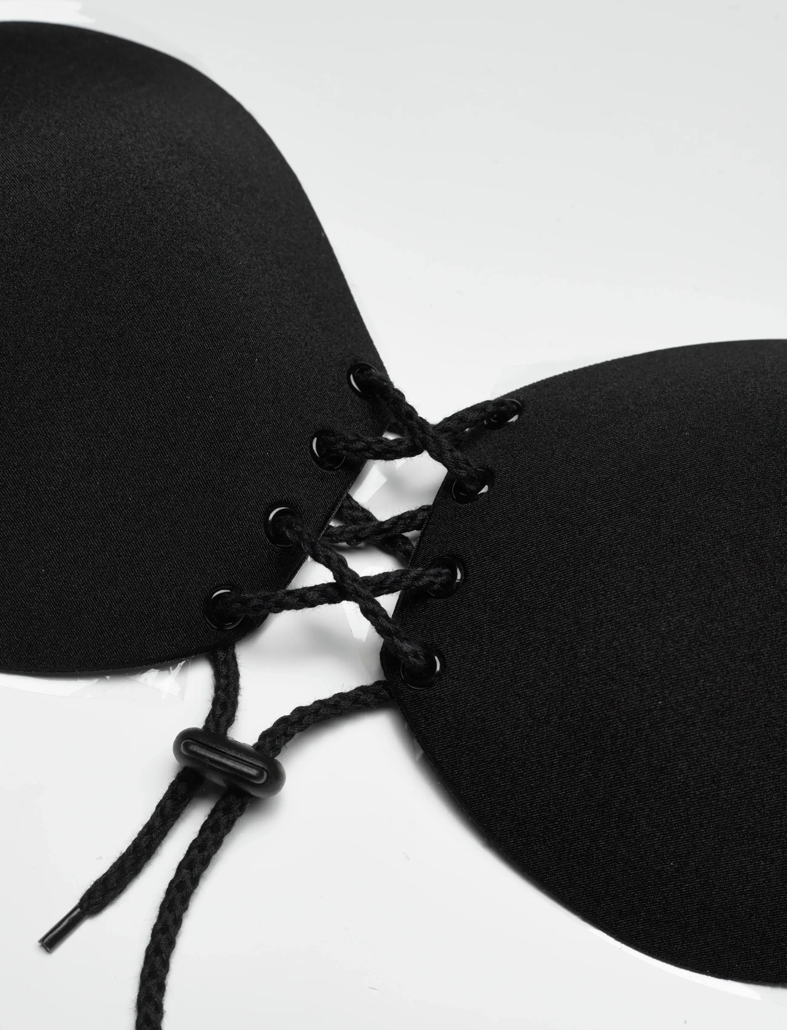 Hunkemöller - PU Stick on bra - laveste priser - black - 1