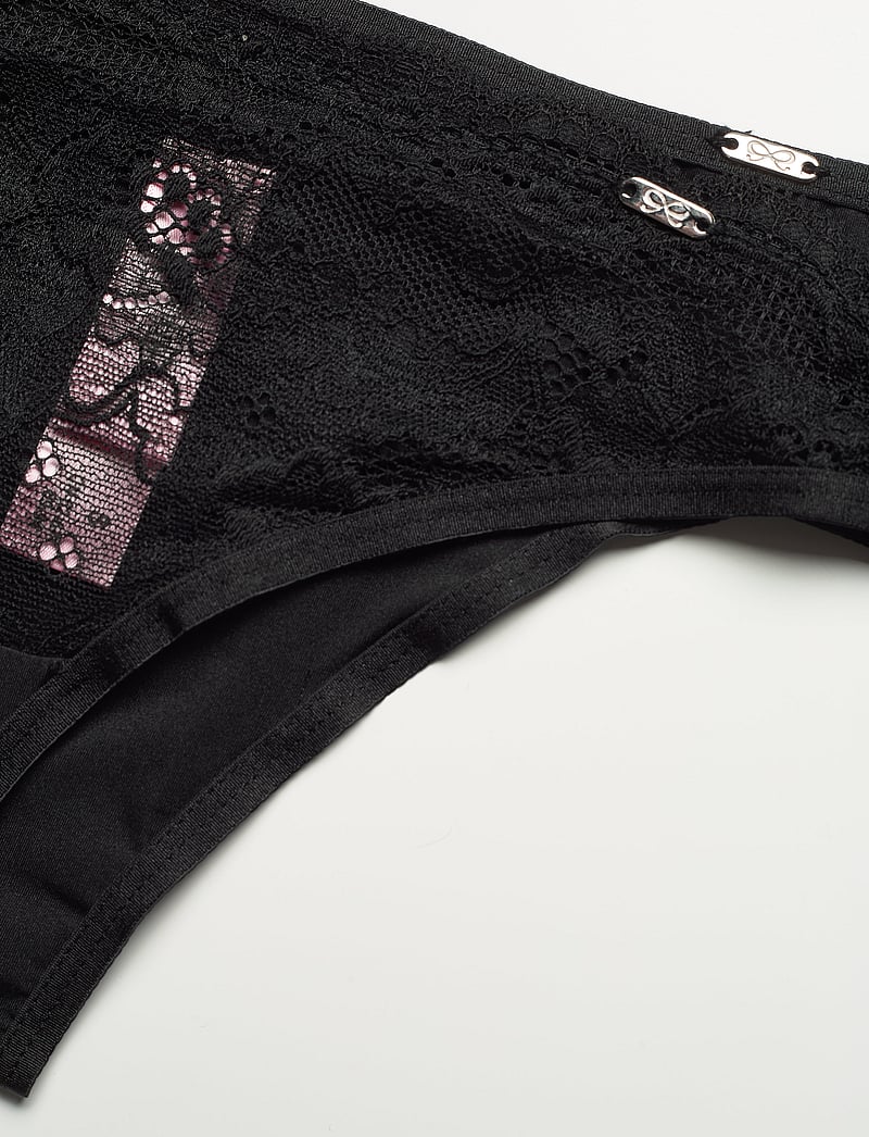 Hunkemöller - 2-pack Angie string - stringtrusser - black - 4