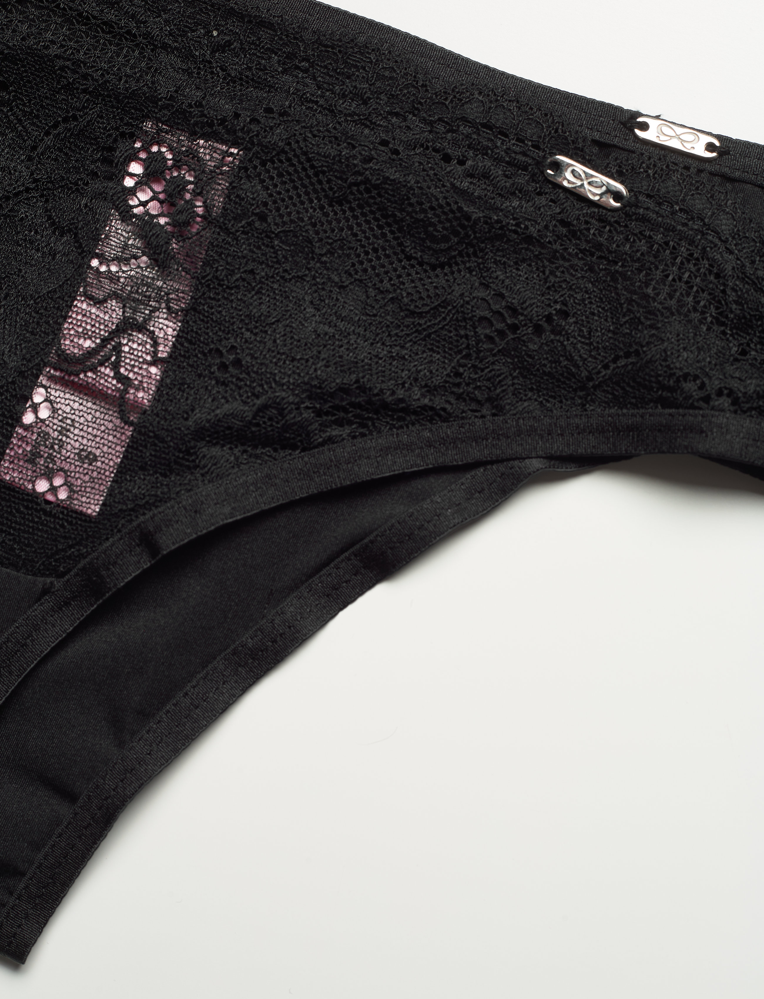 Hunkemöller - 2-pack Angie string - stringtrusser - black - 4
