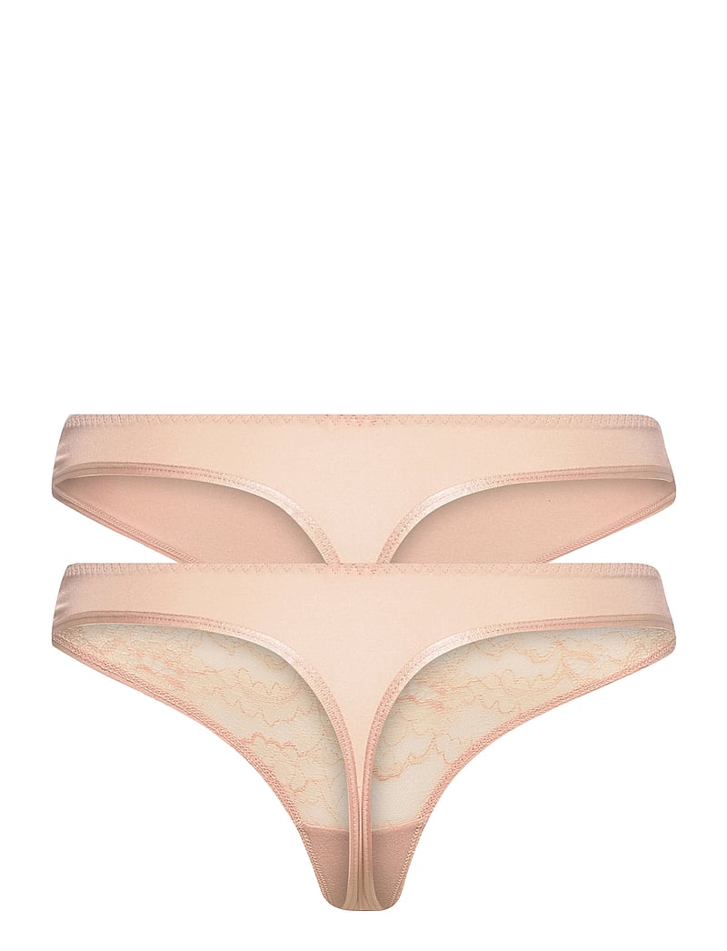 Hunkemöller - 2-pack Angie string - string - rugby tan - 5