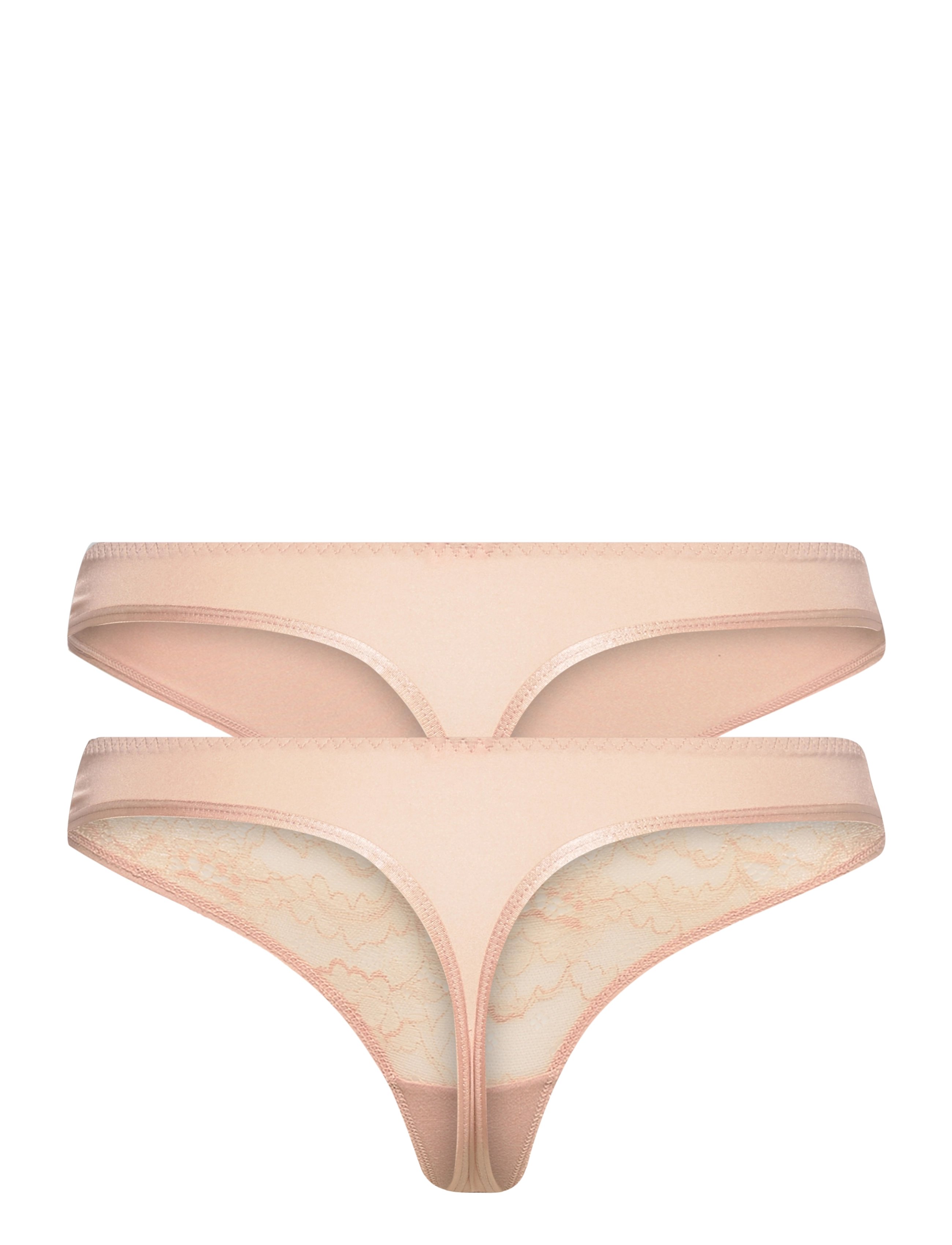 Hunkemöller - 2-pack Angie string - laveste priser - rugby tan - 5