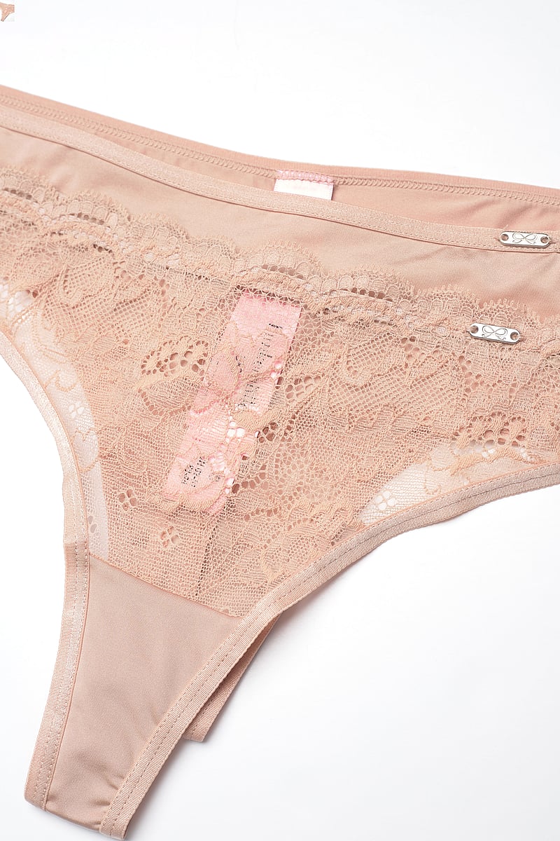 Hunkemöller - 2-pack Angie string - string - rugby tan - 4