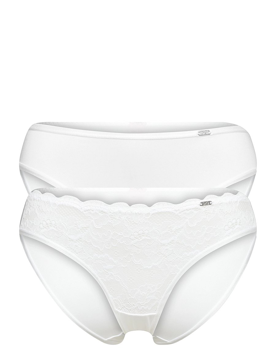 Hunkemöller - 2-pack Angie rio - briefs - white - 1