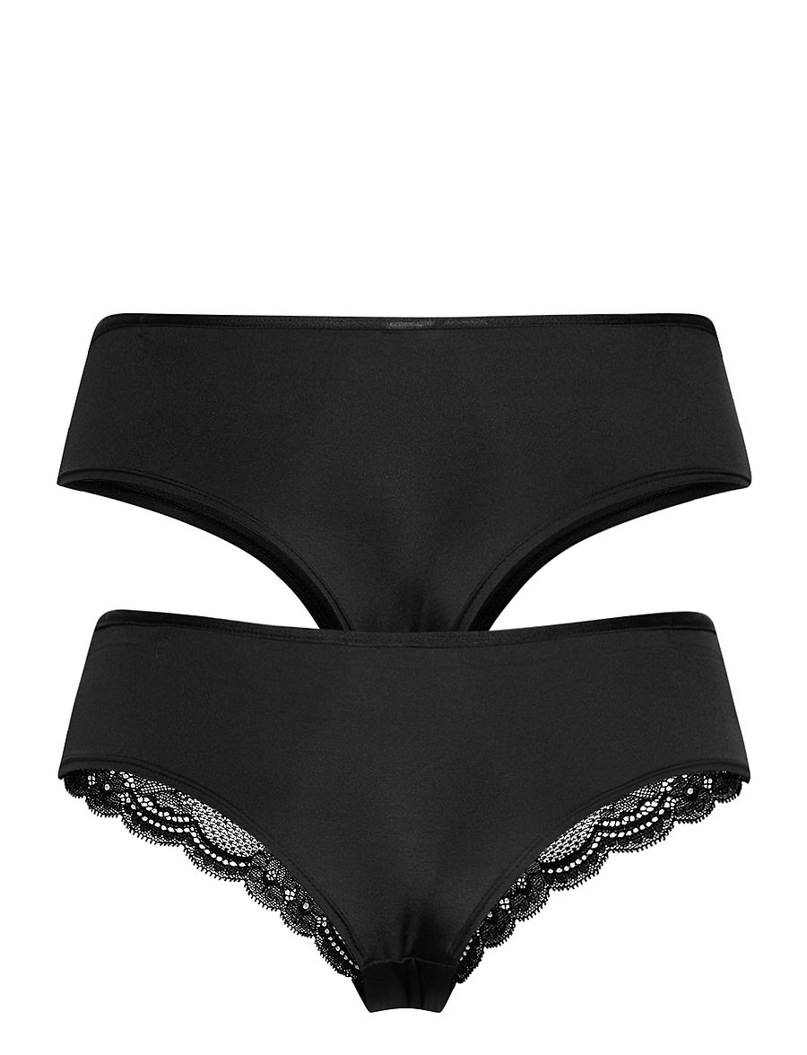 Hunkemöller - 2-pack Angie brasilian - brazilian trusser - black - 5