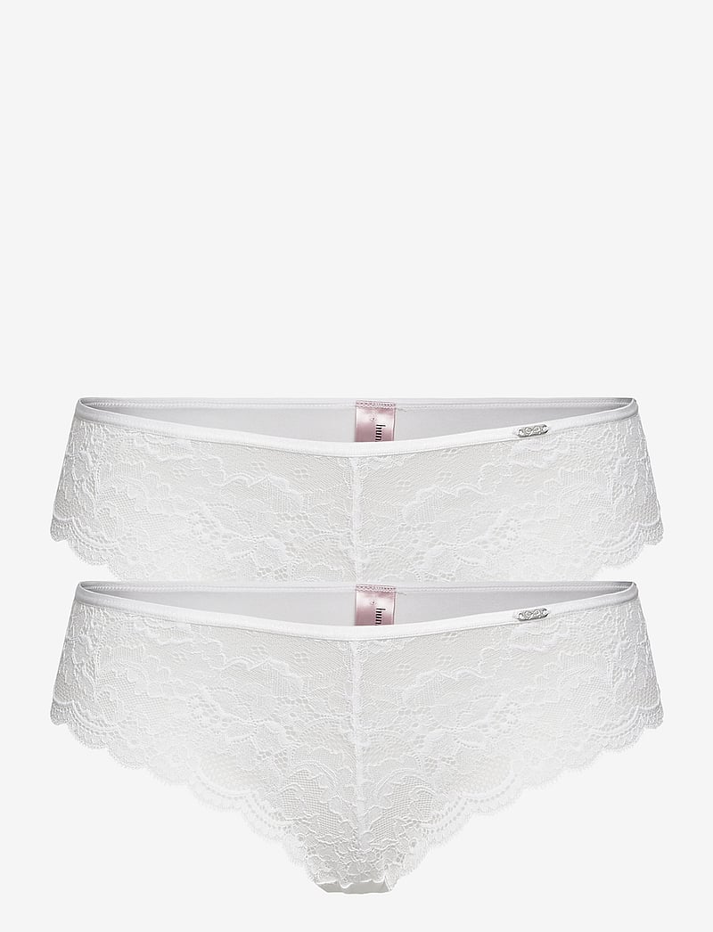 Hunkemöller - 2-pack Angie brasilian - brazilian trusser - white - 1
