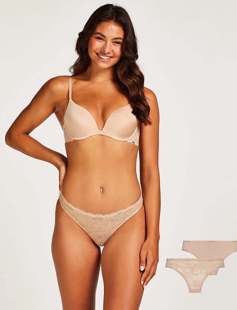 Hunkemöller - 2-pack Angie rio - briefs - rugby tan - 0