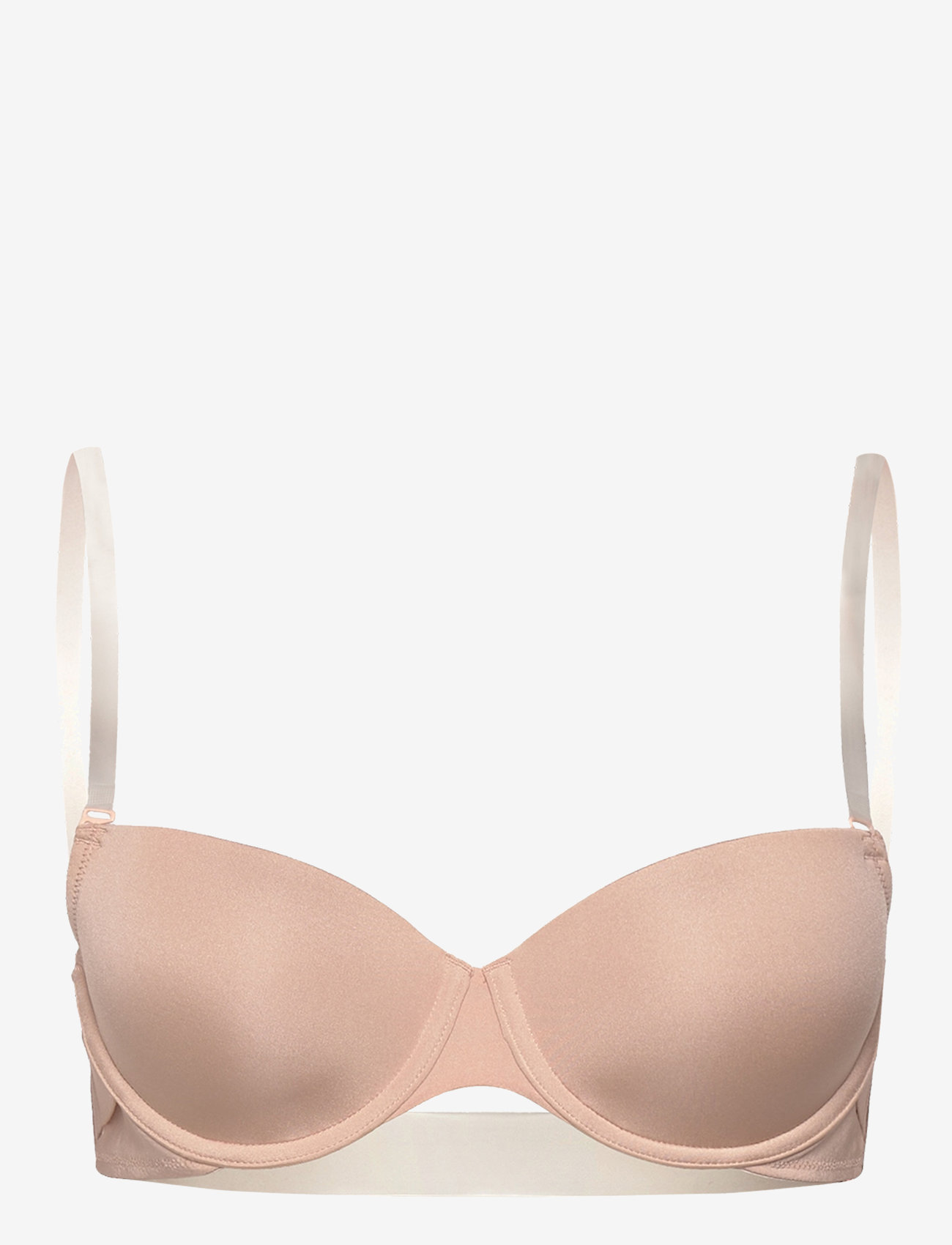 Hunkemöller - Transparant back pd - push up bhs - rugby tan - 1