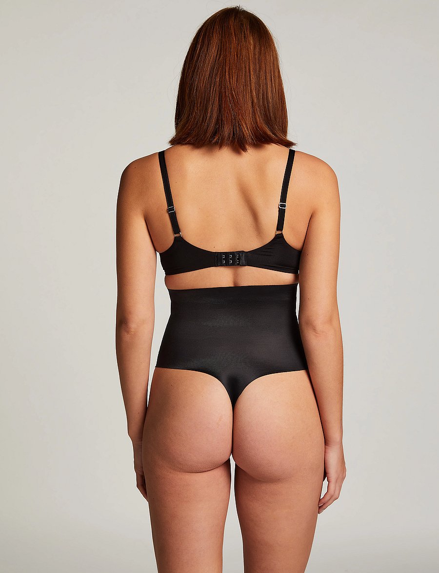 Hunkemöller - Scuba hw string - formende underdele - caviar - 4