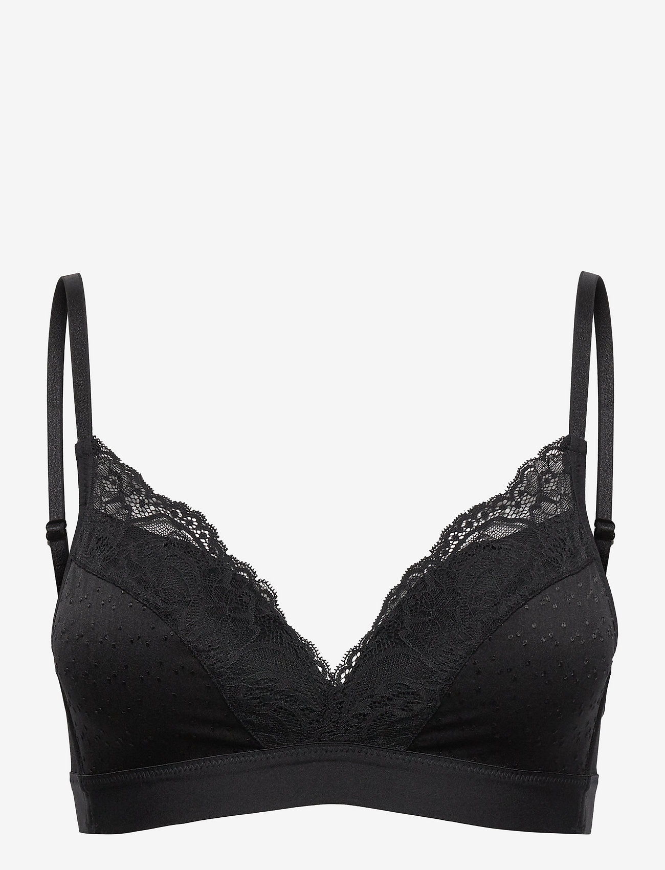 Hunkemöller Sophie non wired pp - Apakšveļa - CAVIAR / black