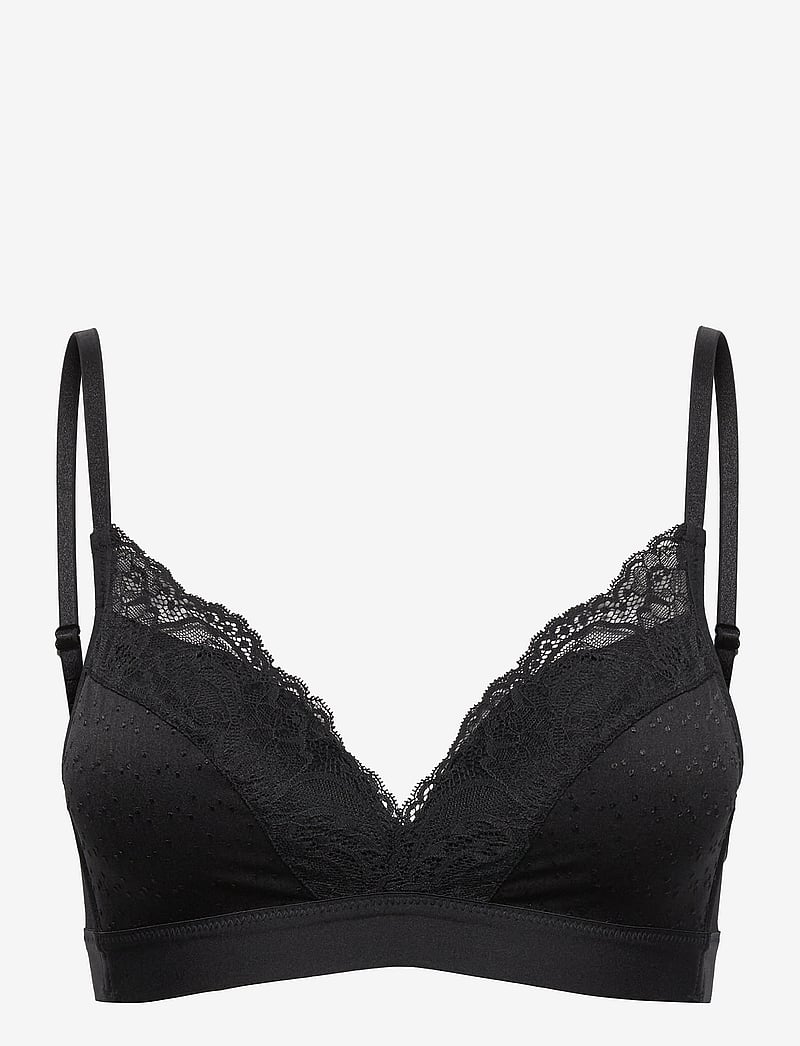 Hunkemöller - Sophie non wired pp - tugikaarteta rinnahoidjad - caviar - 1
