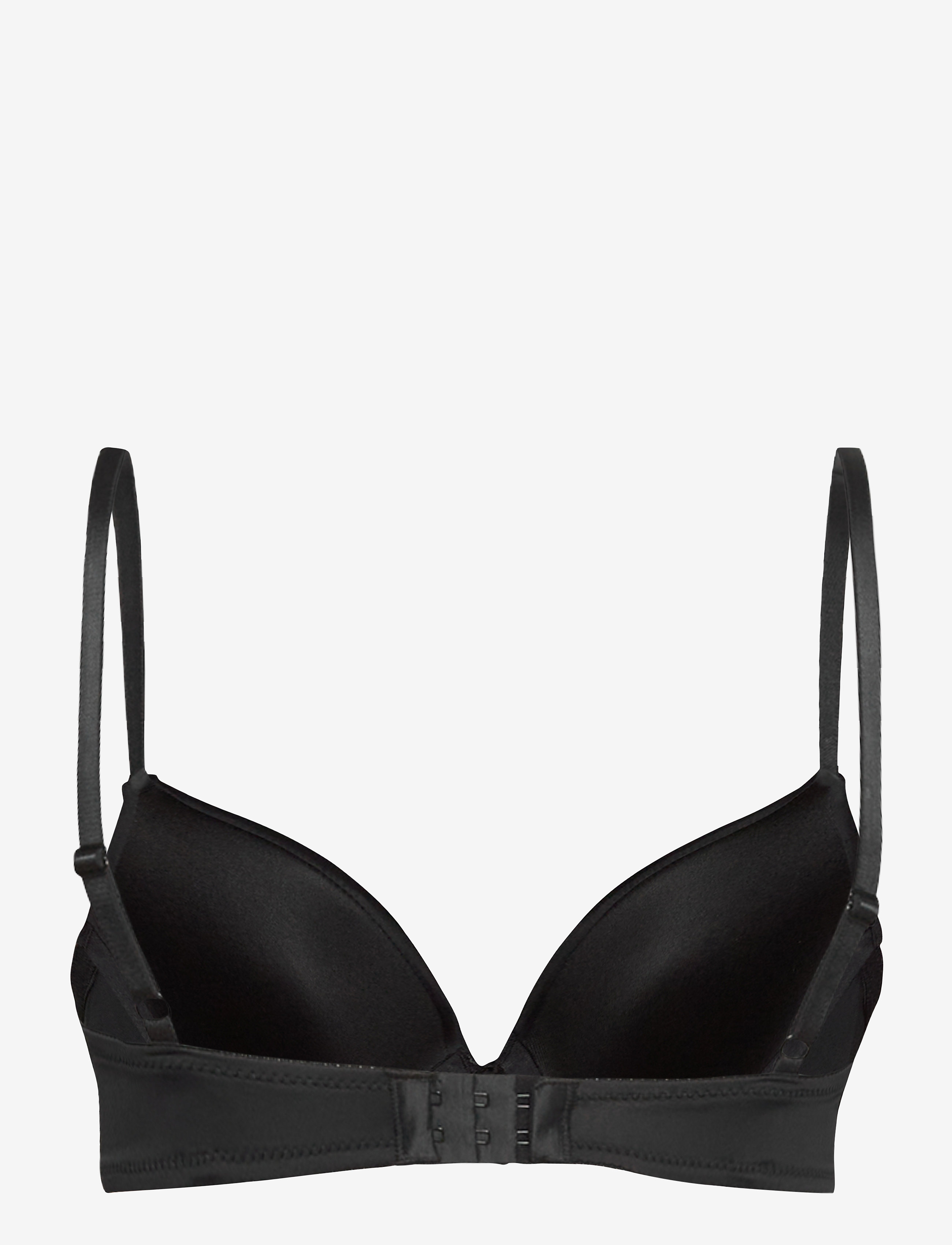 Hunkemöller - P&M plunge pp - t-shirt bras - black - 2