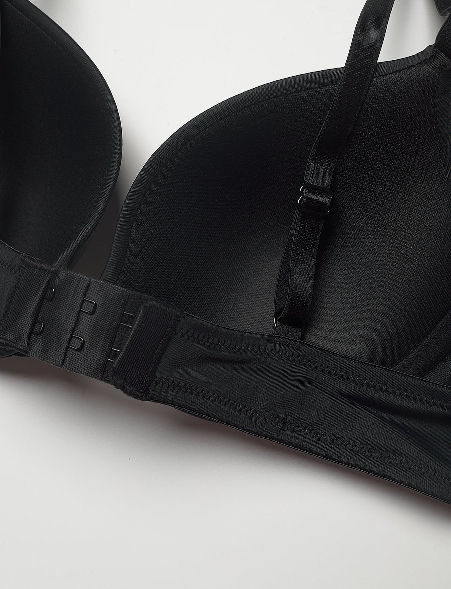 Hunkemöller - P&M plunge pp - t-shirt bh:ar - black - 5