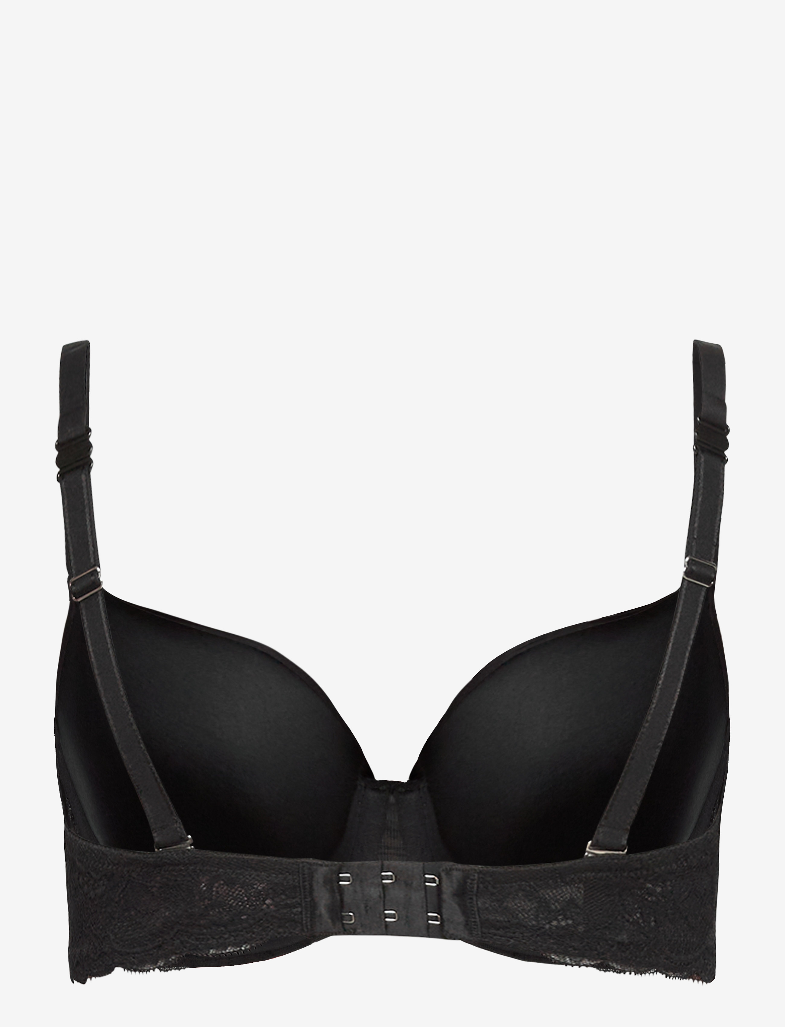 Hunkemöller - Angie pd - push-up bh's - black - 3