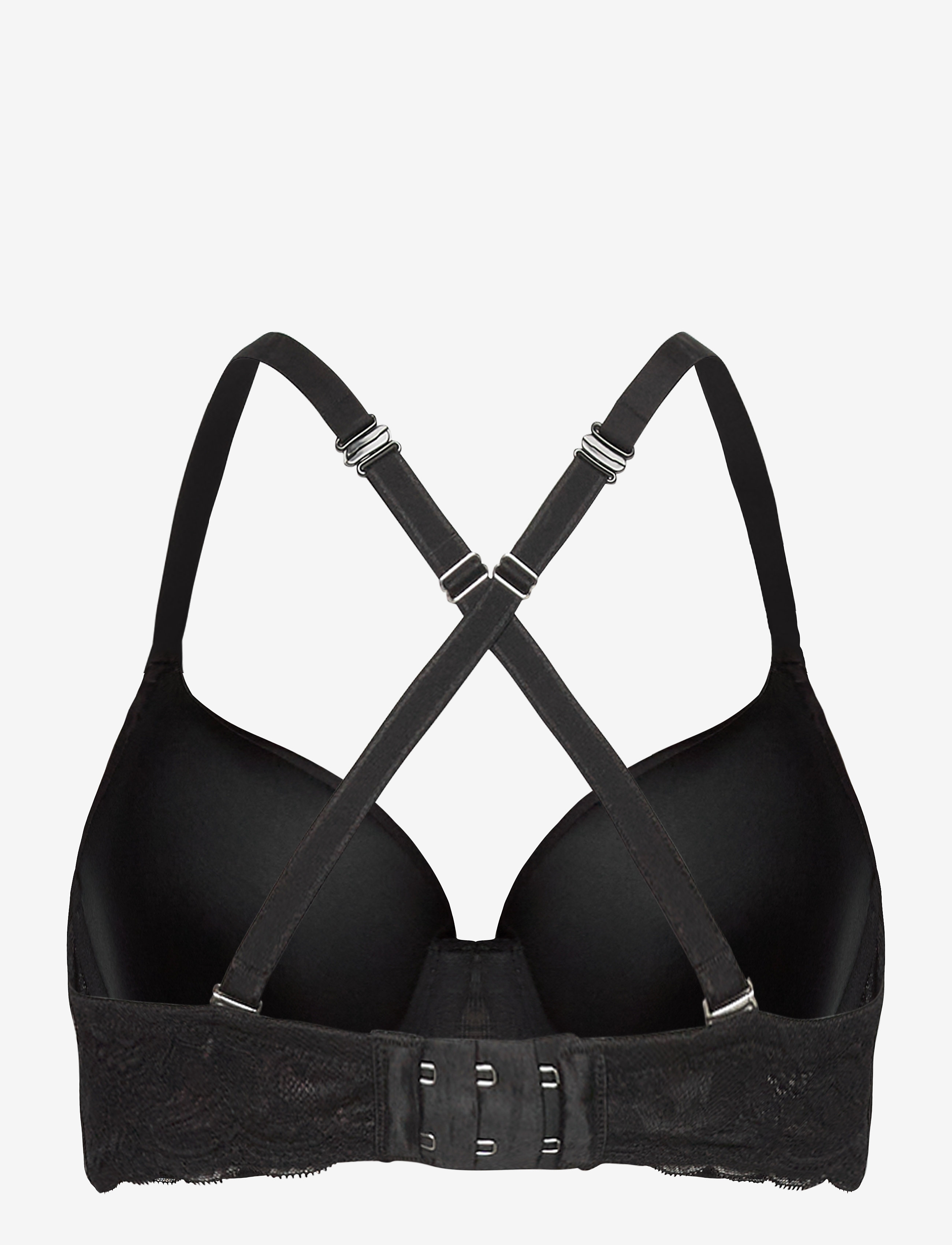 Hunkemöller - Angie pd - push-up bh's - black - 4