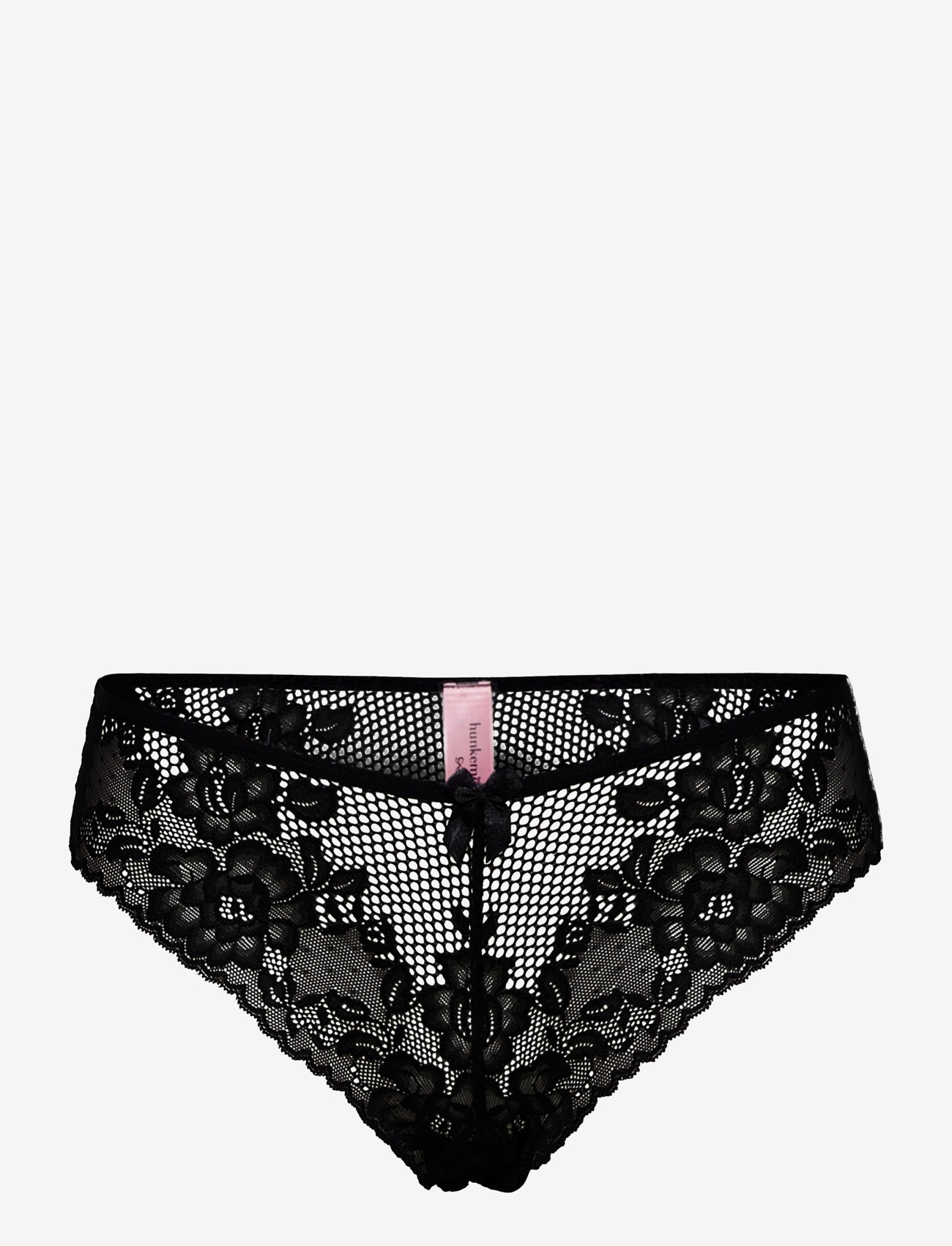 Hunkemöller - BD Dot Mesh Lace Beatriz - nachthemden - black - 3