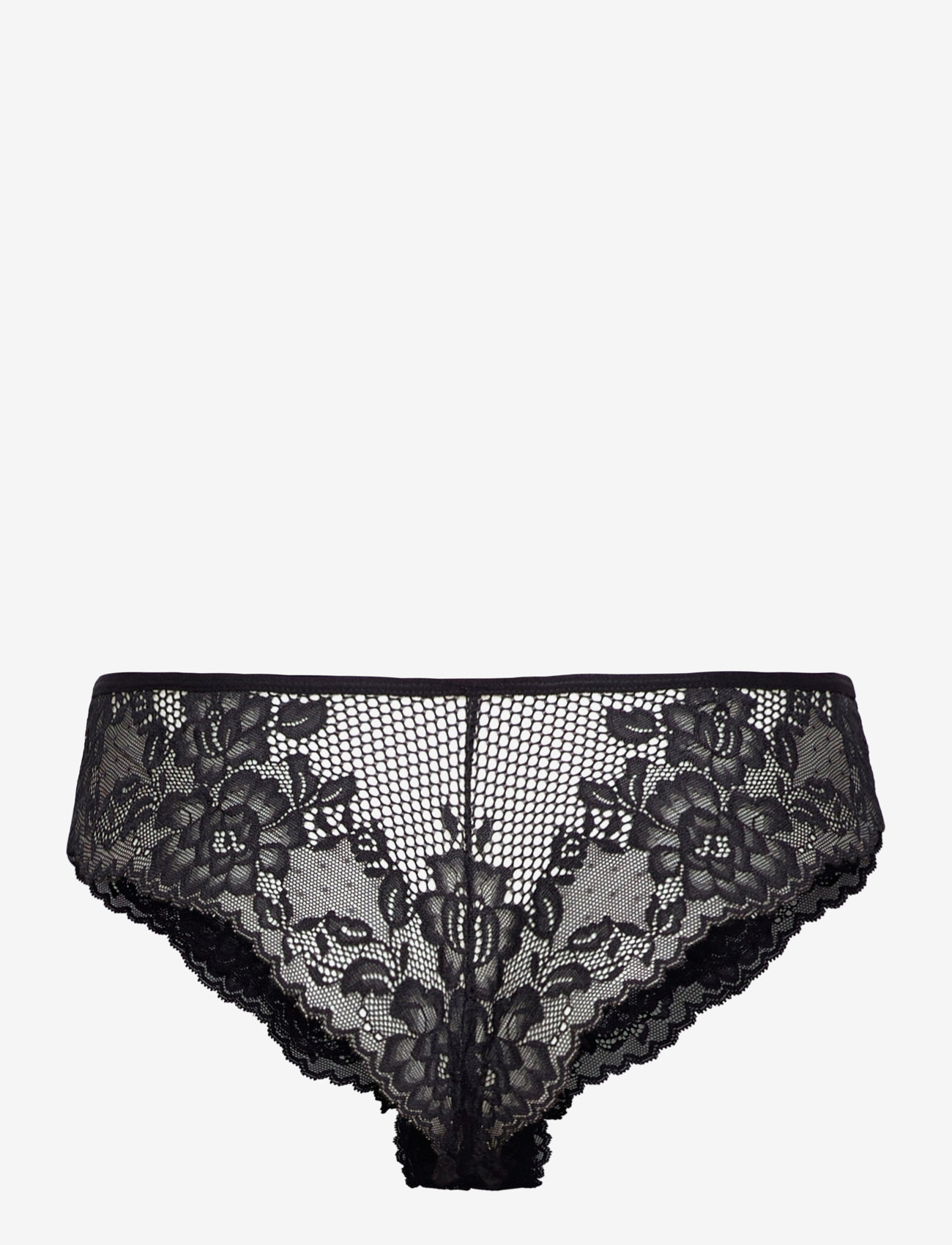 Hunkemöller - BD Dot Mesh Lace Beatriz - nachthemden - black - 4