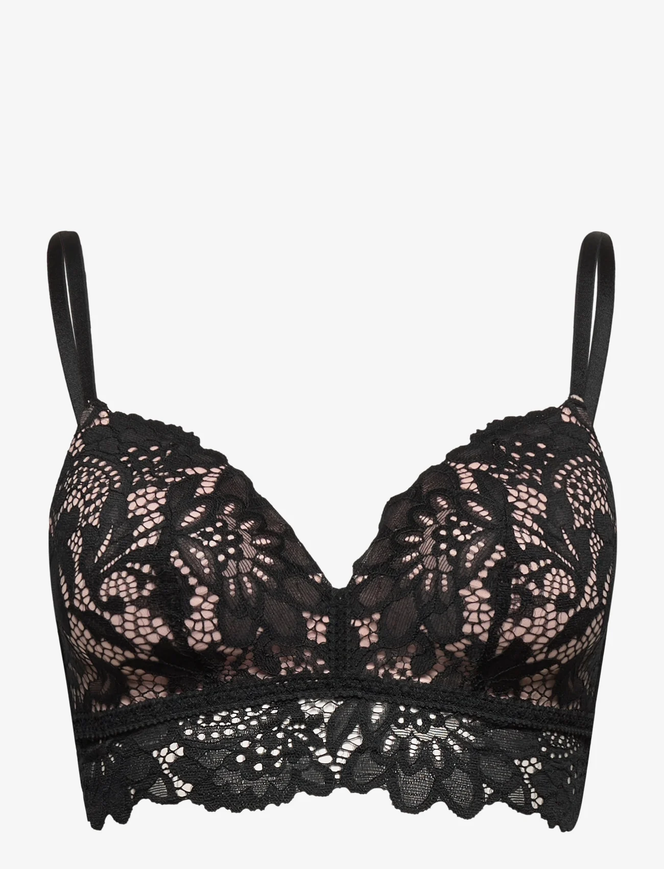 Hunkemöller - Shiloh non wired low d - push-up bh:ar - caviar - 1