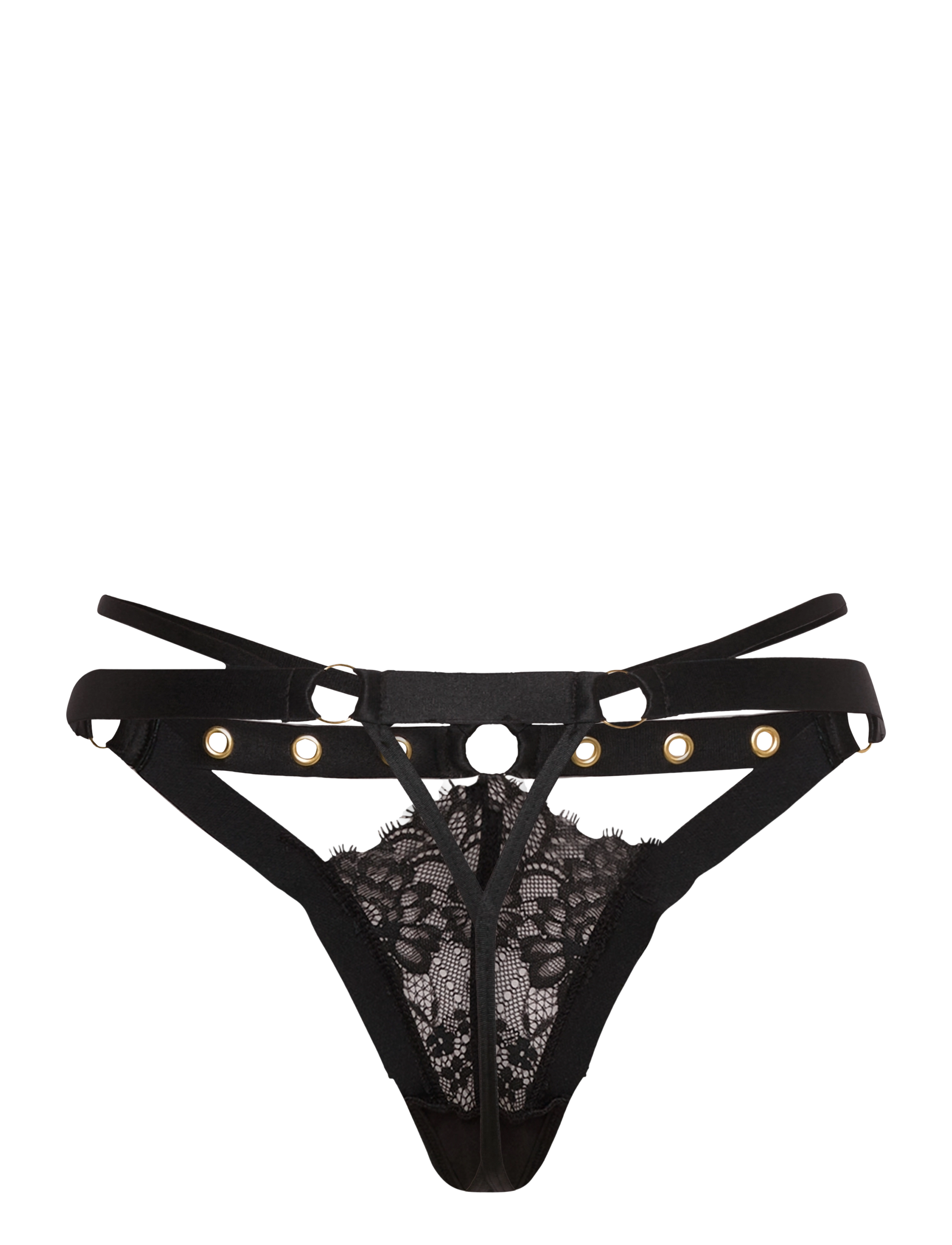 Hunkemöller - Sadie string tr - caviar - 1