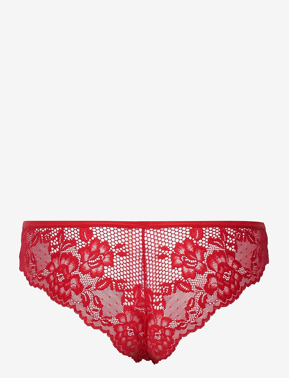 Hunkemöller - BD Dot Mesh Lace Beatriz - natkjoler - tango red - 4
