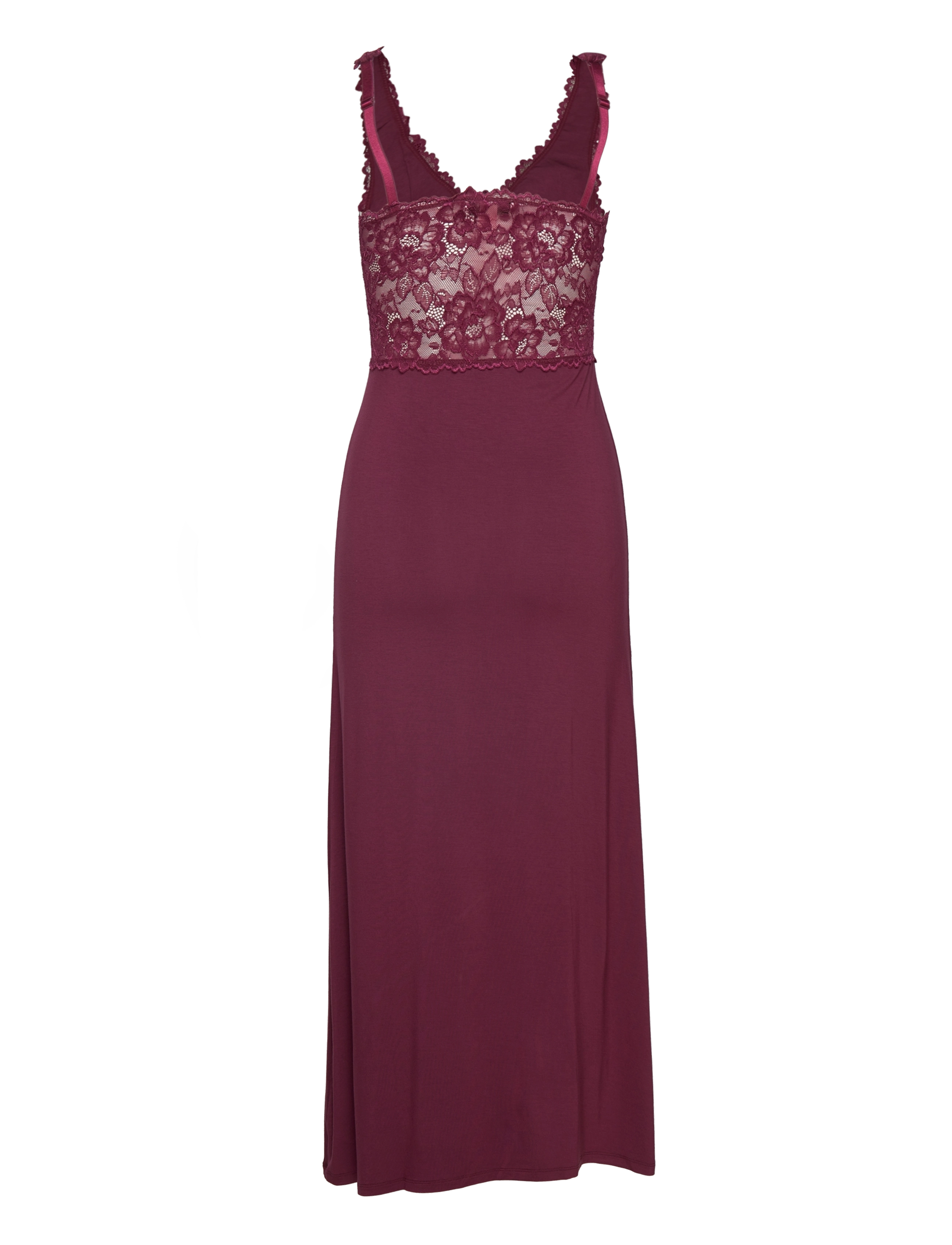 Hunkemöller - SD Nora Lace Long - windsor wine - 1
