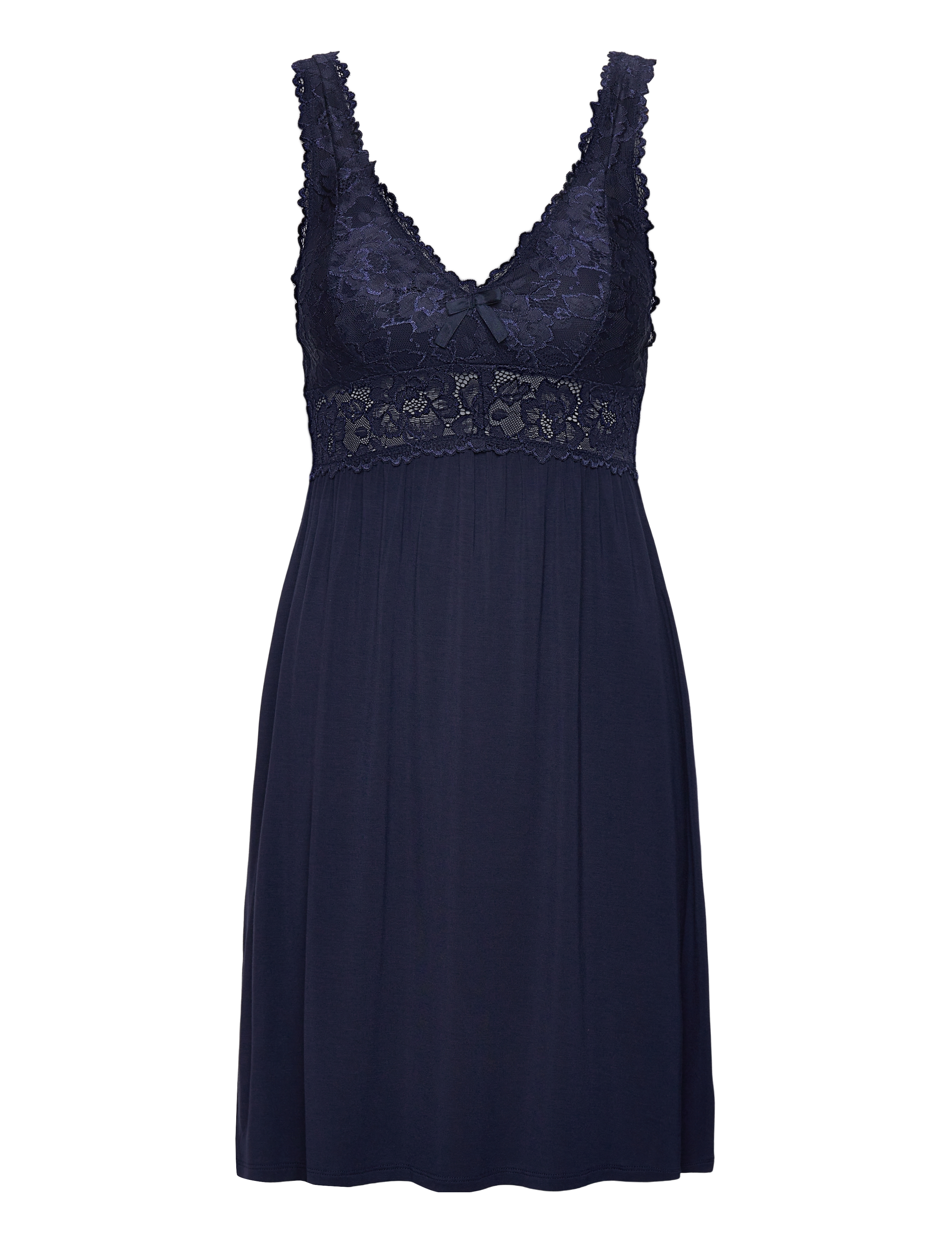 Hunkemöller Nora Lace Slip Dress - Nachthemden - PEACOT / navy