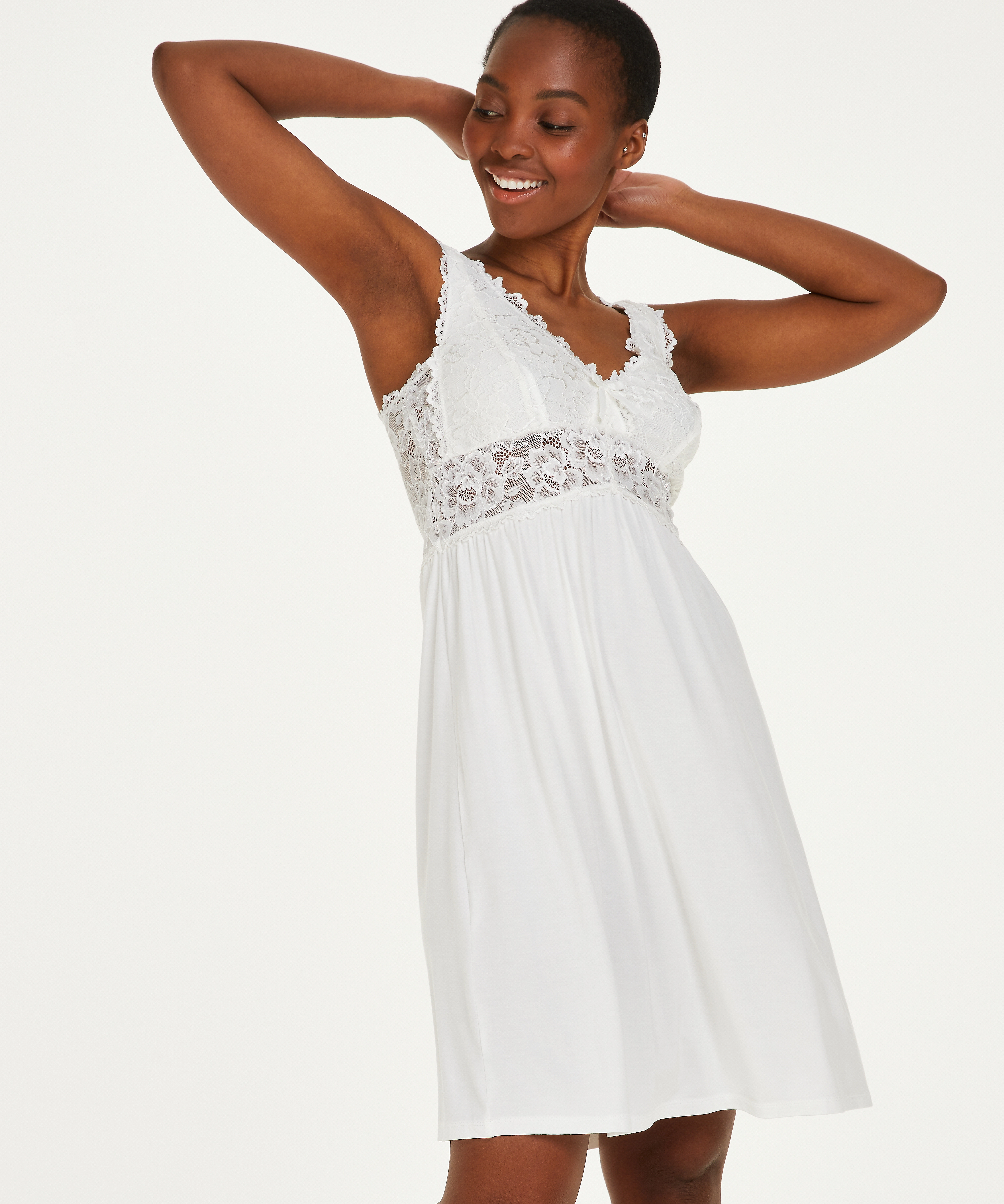 Hunkemöller SD Nora Lace - Hunkemöller - SNOW WHITE / white